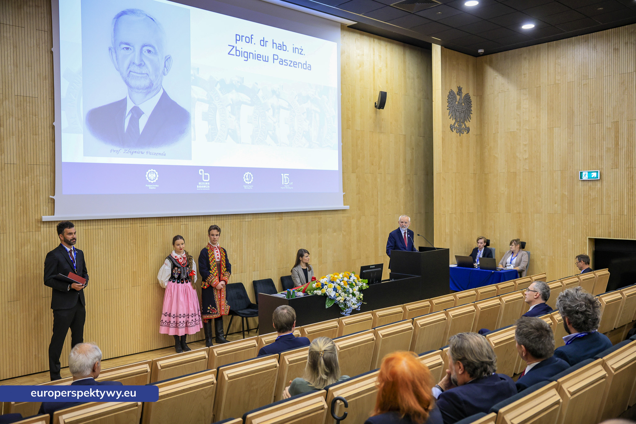 Politechnika Śląska 2025/2026 Academic Year Opening Ceremony f Europerspektywy HealthTech Innovation Conference 2025 na Politechnice Śląskiej