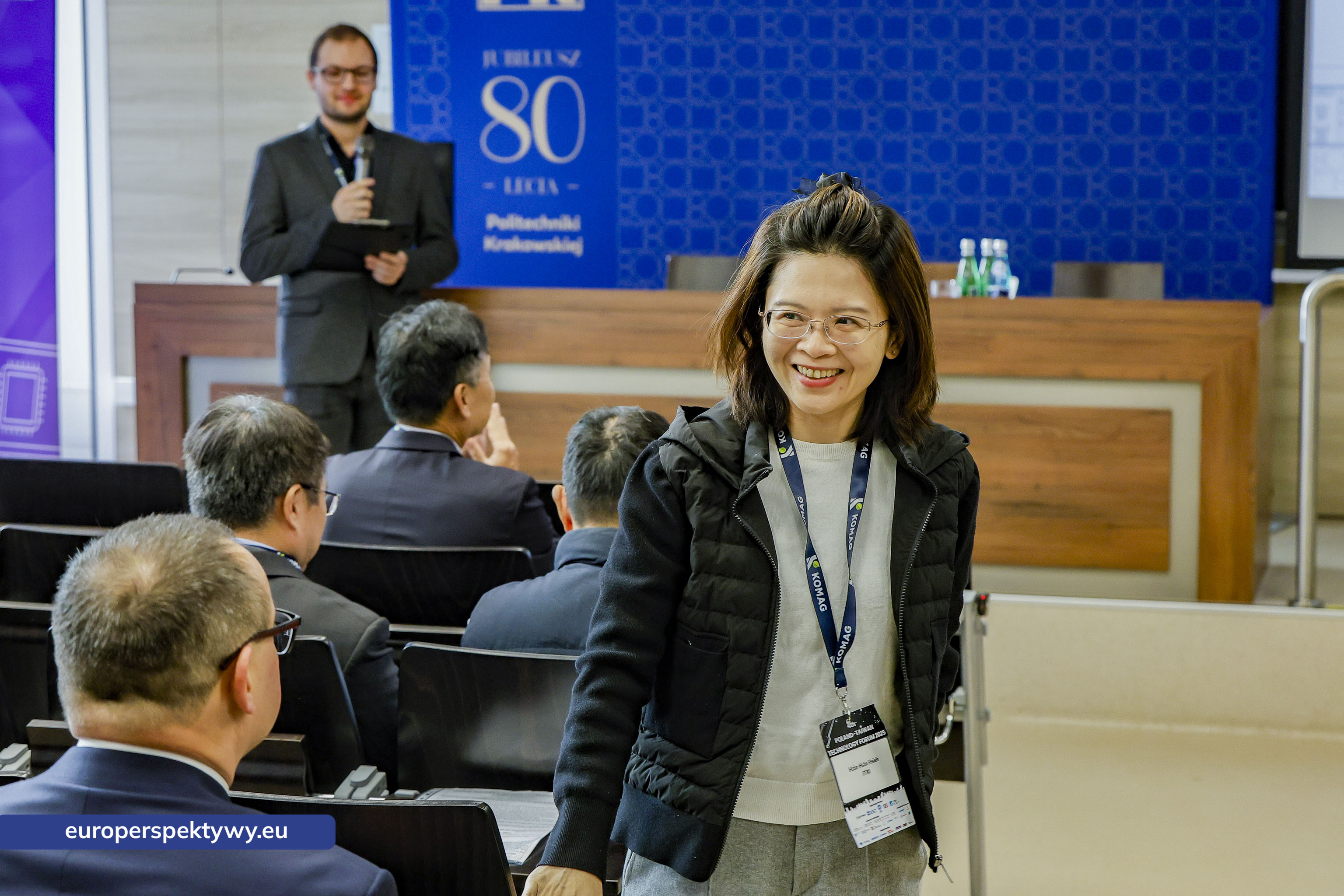 Komag 4 th Poland-Taiwan Technology Forum 2025 Politechnika Krakowska-13 Europerspektywy Trzeci dzień Polsko-Tajwańskiego Forum Technologicznego 2025: Innowacje, współpraca i wizja przyszłości na Politechnice Krakowskiej