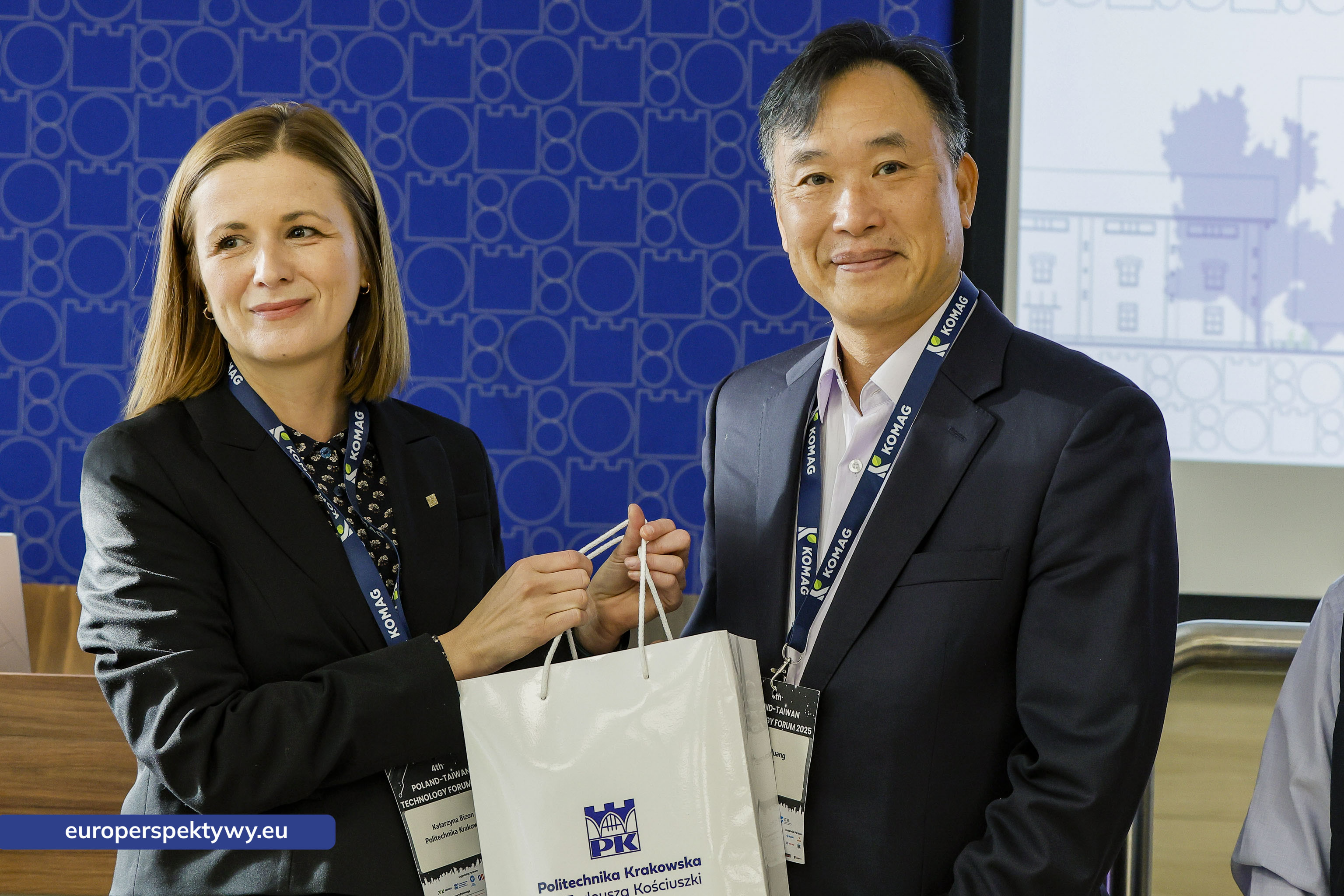 Komag 4 th Poland-Taiwan Technology Forum 2025 Politechnika Krakowska-28 Europerspektywy Trzeci dzień Polsko-Tajwańskiego Forum Technologicznego 2025: Innowacje, współpraca i wizja przyszłości na Politechnice Krakowskiej