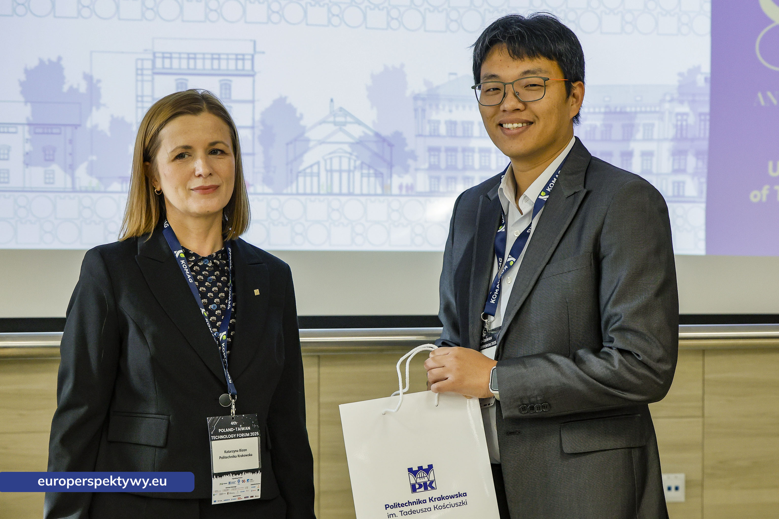 Komag 4 th Poland-Taiwan Technology Forum 2025 Politechnika Krakowska-33 Europerspektywy Trzeci dzień Polsko-Tajwańskiego Forum Technologicznego 2025: Innowacje, współpraca i wizja przyszłości na Politechnice Krakowskiej