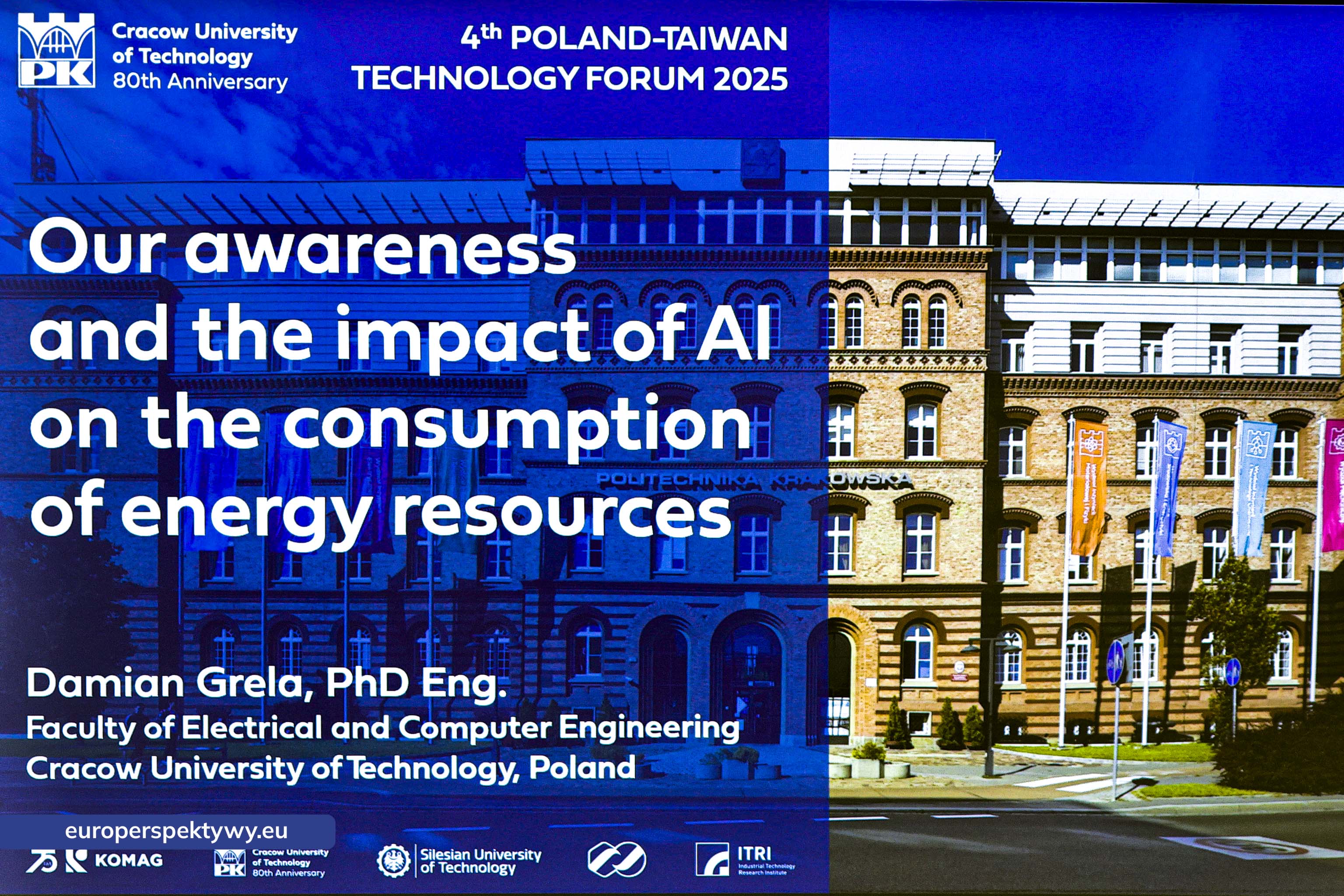 Komag 4 th Poland-Taiwan Technology Forum 2025 Politechnika Krakowska-62 Europerspektywy Trzeci dzień Polsko-Tajwańskiego Forum Technologicznego 2025: Innowacje, współpraca i wizja przyszłości na Politechnice Krakowskiej