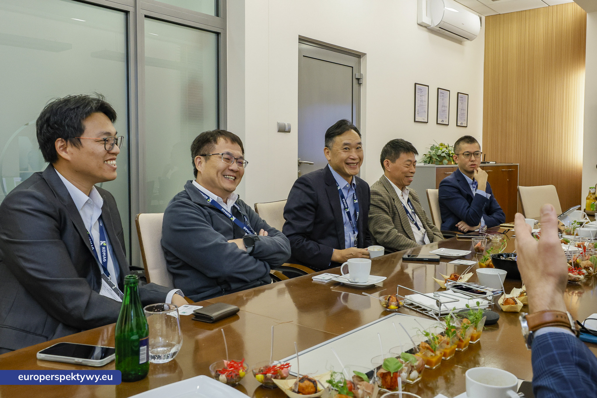 Europerspektywy Drugi dzień Polsko–Tajwańskiego Forum Biznesowego: wizyta studyjna w OMAG