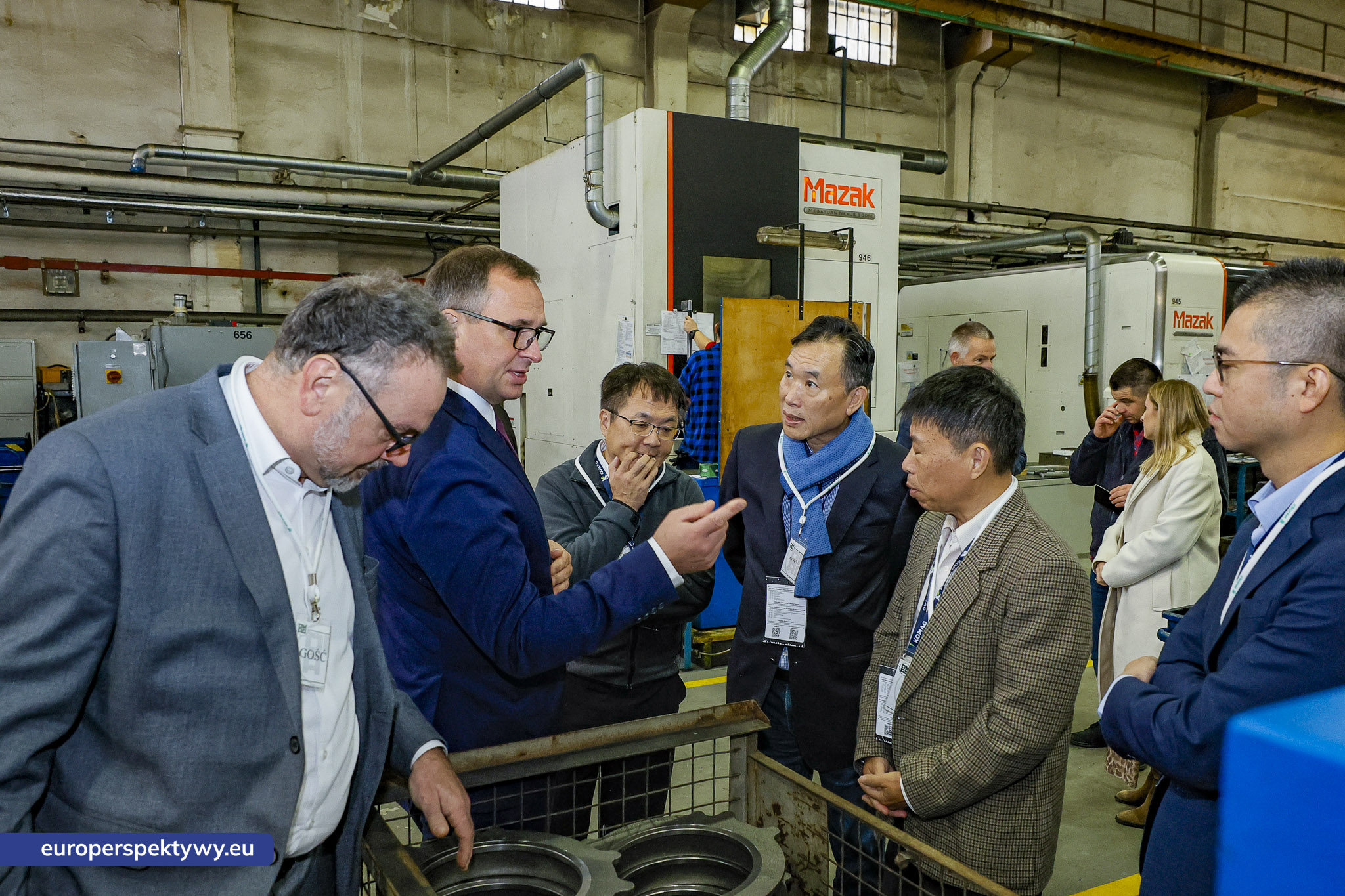 Europerspektywy Drugi dzień Polsko–Tajwańskiego Forum Biznesowego: wizyta studyjna w OMAG