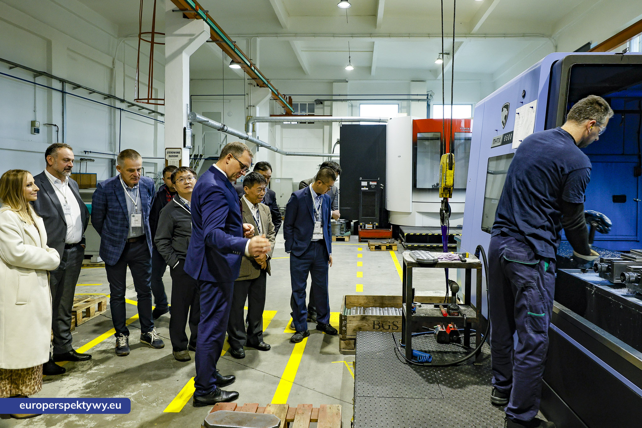 Europerspektywy Drugi dzień Polsko–Tajwańskiego Forum Biznesowego: wizyta studyjna w OMAG
