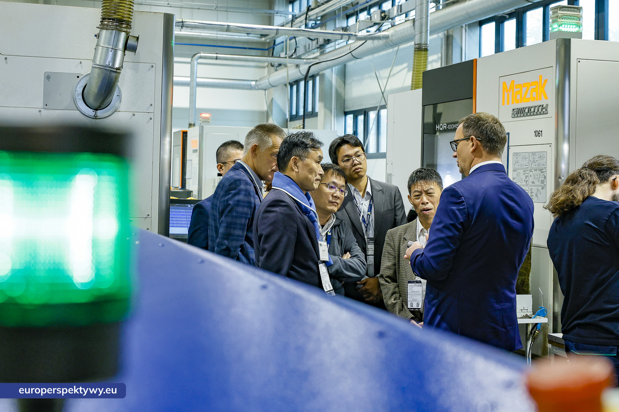 Europerspektywy Drugi dzień Polsko–Tajwańskiego Forum Biznesowego: wizyta studyjna w OMAG