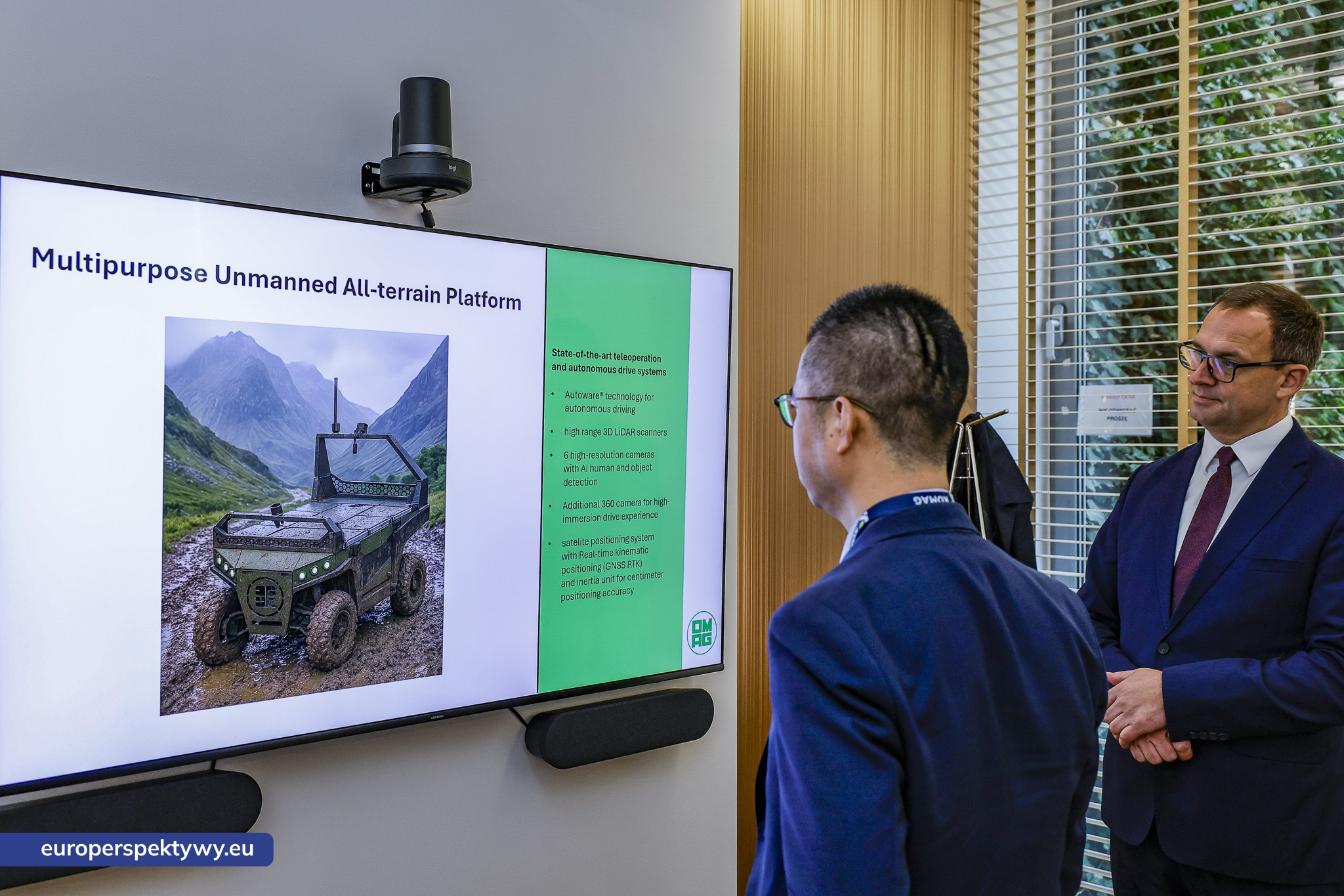 Europerspektywy Drugi dzień Polsko–Tajwańskiego Forum Biznesowego: wizyta studyjna w OMAG