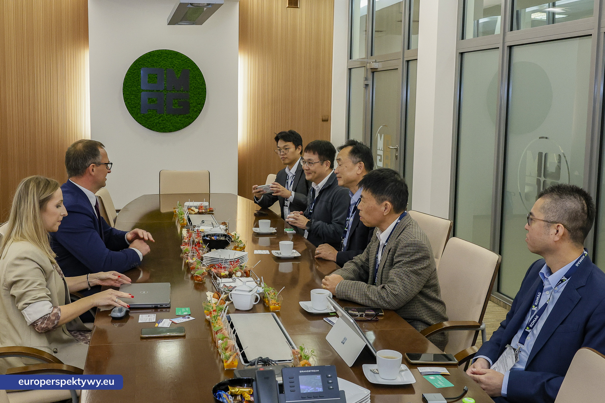 Europerspektywy Drugi dzień Polsko–Tajwańskiego Forum Biznesowego: wizyta studyjna w OMAG