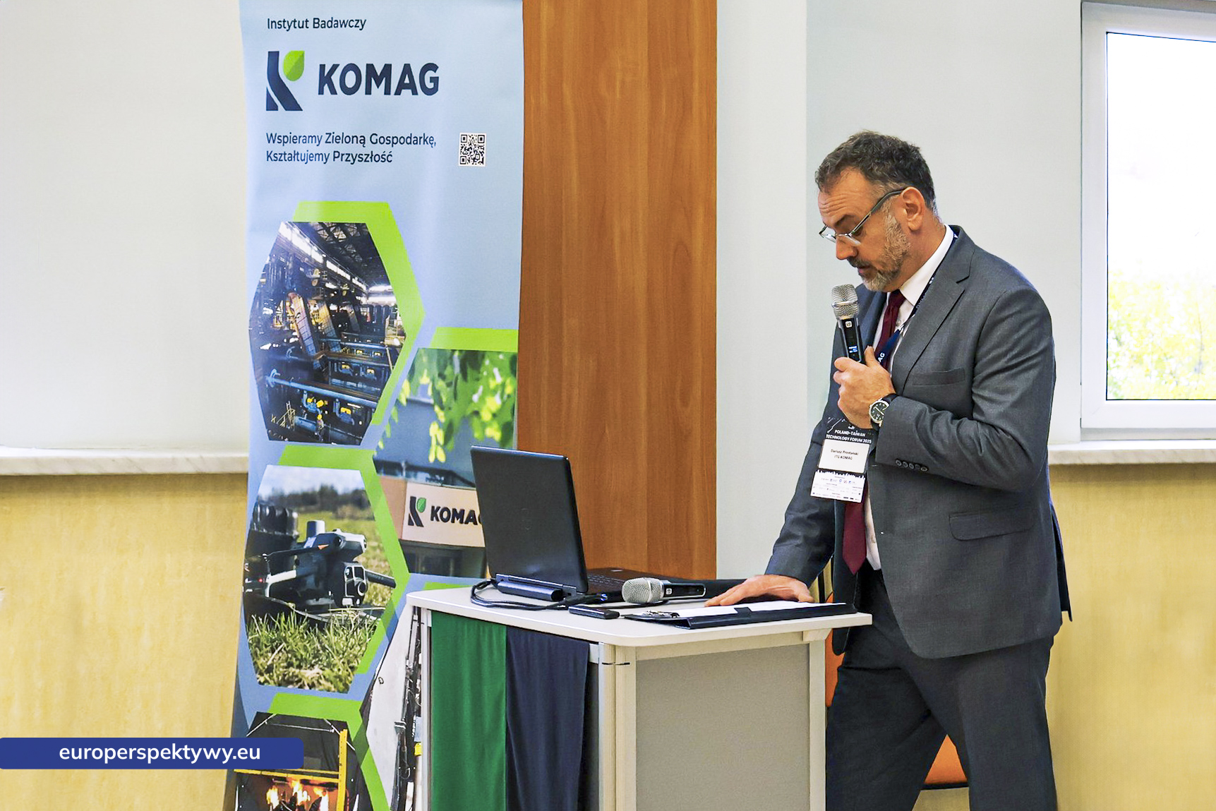 Komag Seminarium 2025 dzień 1 Polska-Tajwan-11 Europerspektywy Polsko-Tajwańskie Forum Technologiczne 2025 w KOMAG – innowacje, współpraca i cyfrowa przyszłość