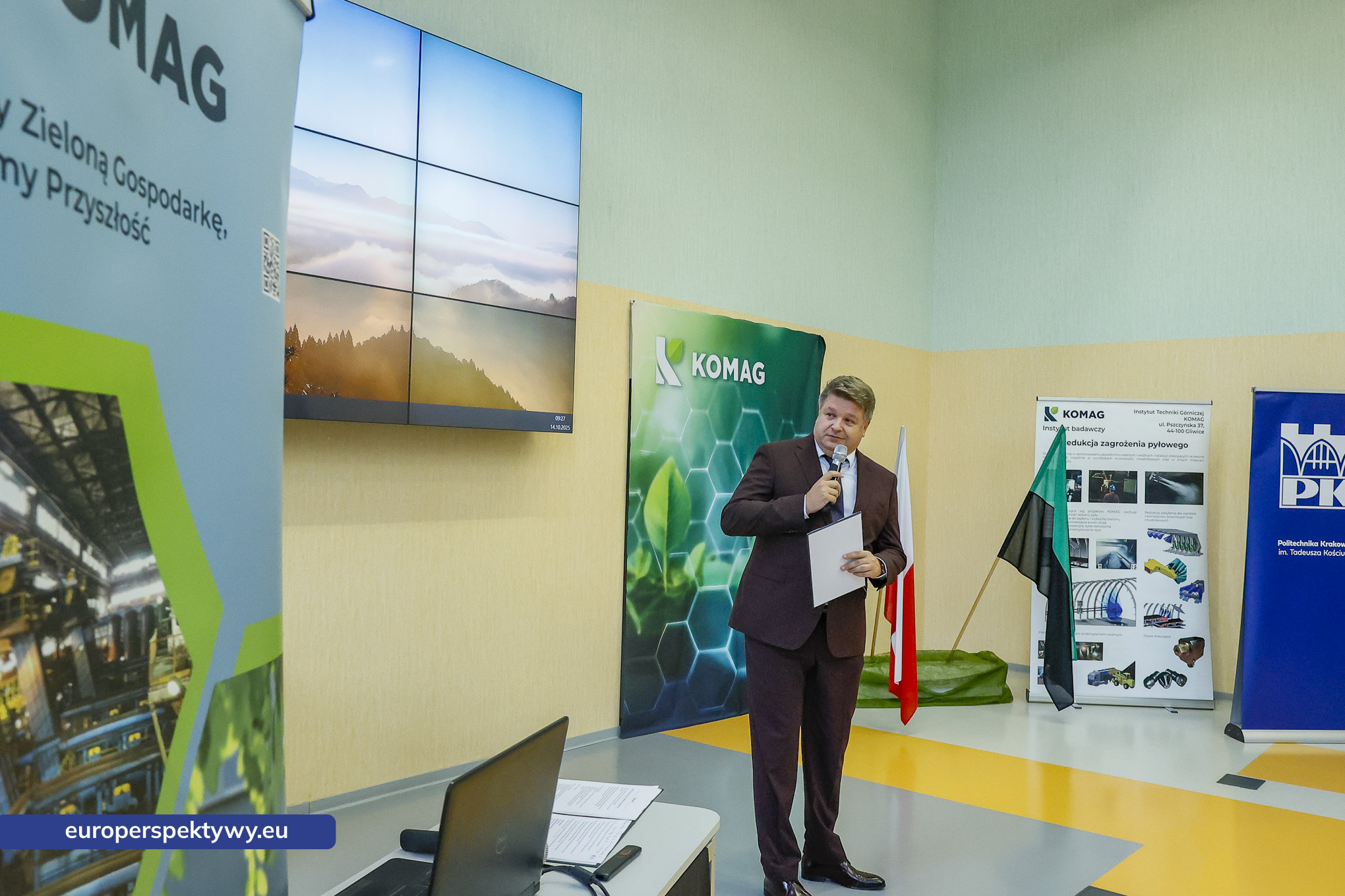 Komag Seminarium 2025 dzień 1 Polska-Tajwan-18 Europerspektywy Polsko-Tajwańskie Forum Technologiczne 2025 w KOMAG – innowacje, współpraca i cyfrowa przyszłość