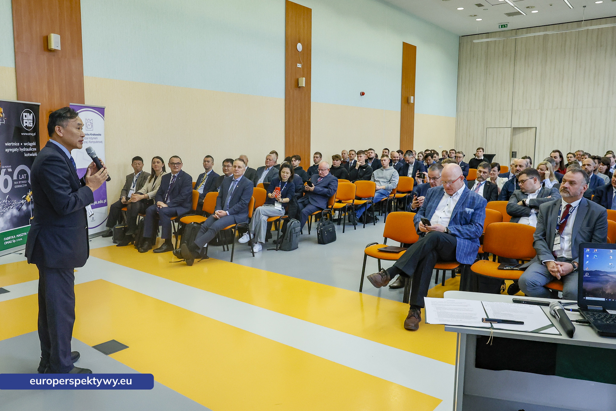 Komag Seminarium 2025 dzień 1 Polska-Tajwan-21 Europerspektywy Polsko-Tajwańskie Forum Technologiczne 2025 w KOMAG – innowacje, współpraca i cyfrowa przyszłość