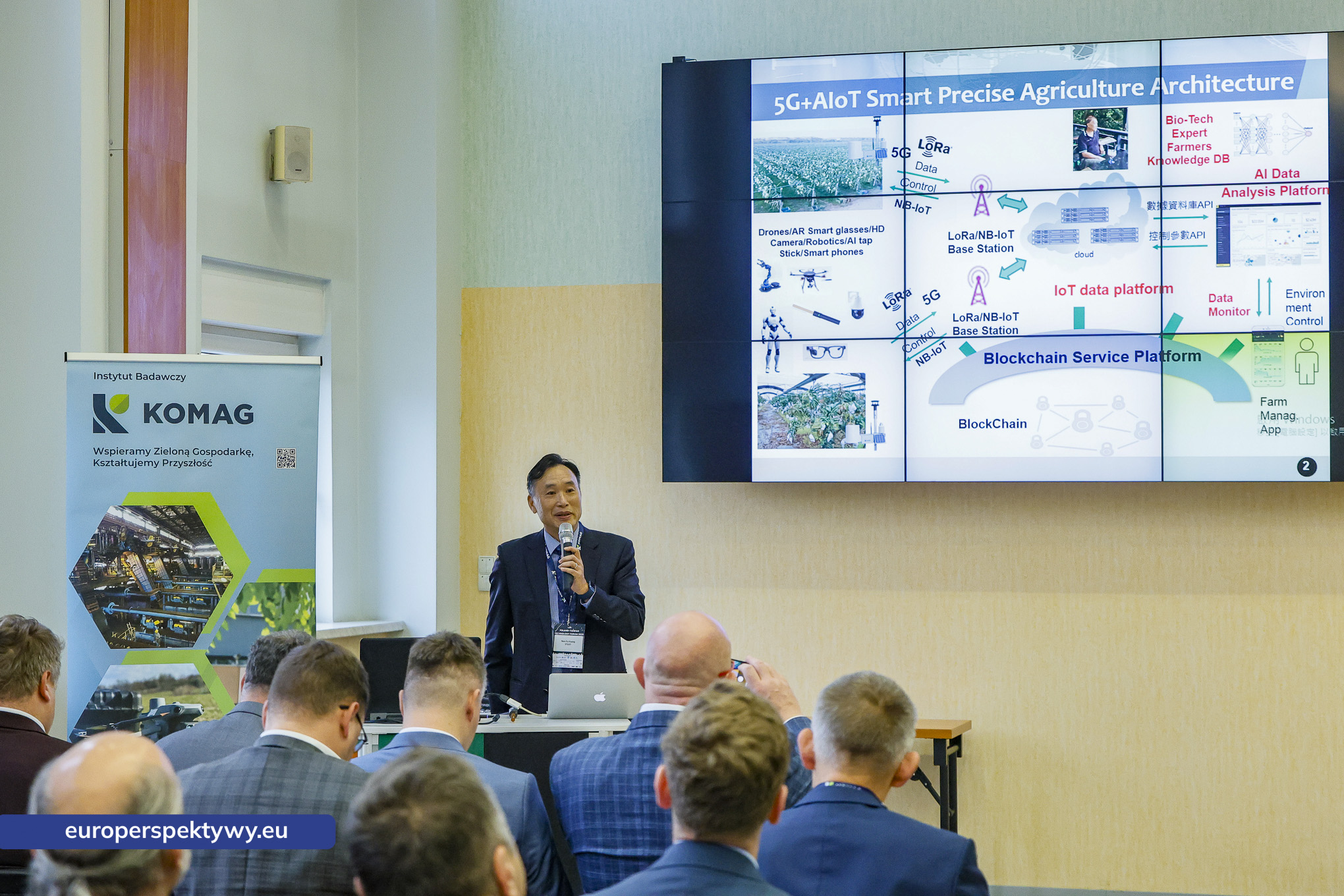 Komag Seminarium 2025 dzień 1 Polska-Tajwan-29 Europerspektywy Polsko-Tajwańskie Forum Technologiczne 2025 w KOMAG – innowacje, współpraca i cyfrowa przyszłość