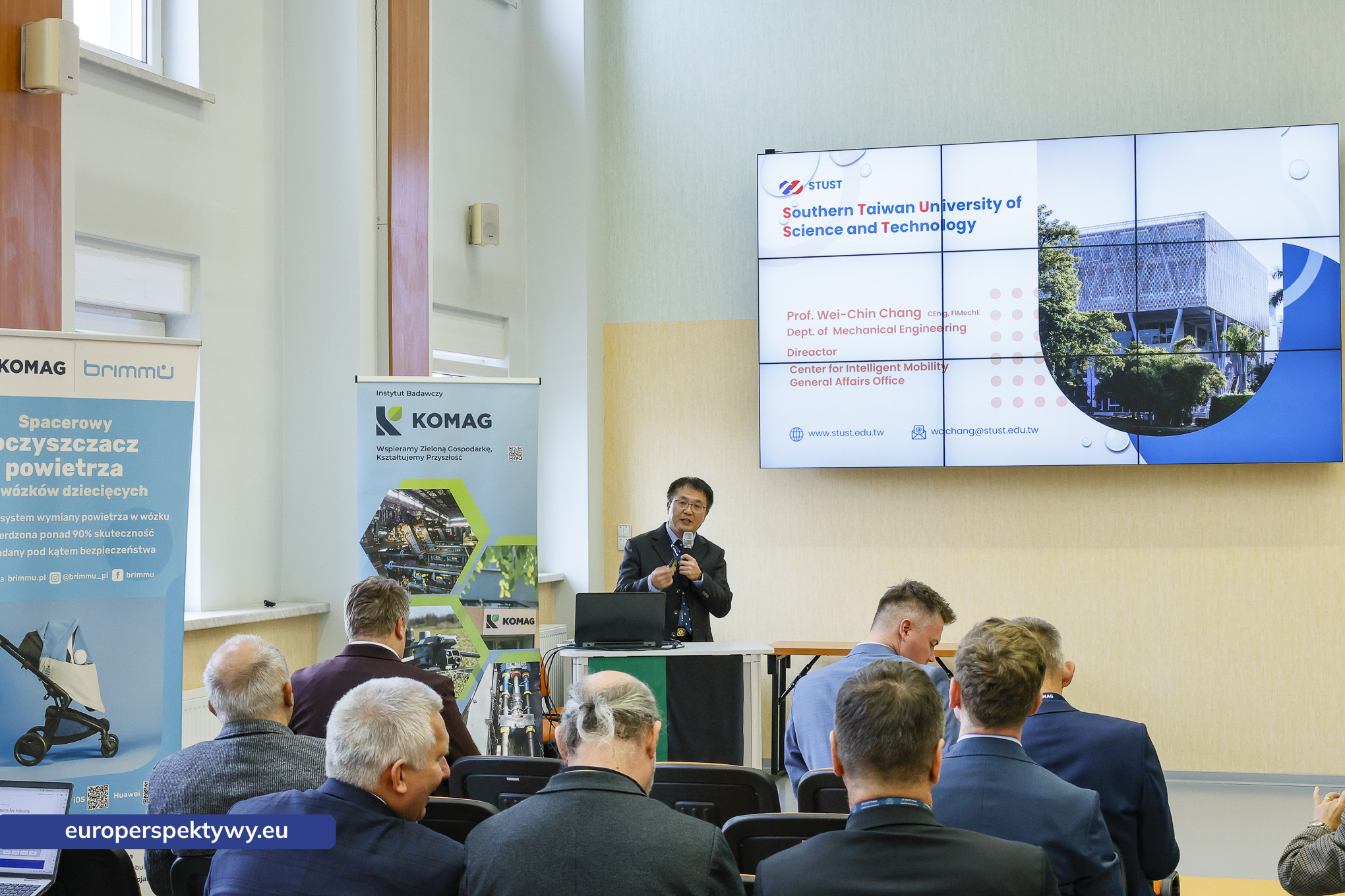 Komag Seminarium 2025 dzień 1 Polska-Tajwan-44 Europerspektywy Polsko-Tajwańskie Forum Technologiczne 2025 w KOMAG – innowacje, współpraca i cyfrowa przyszłość