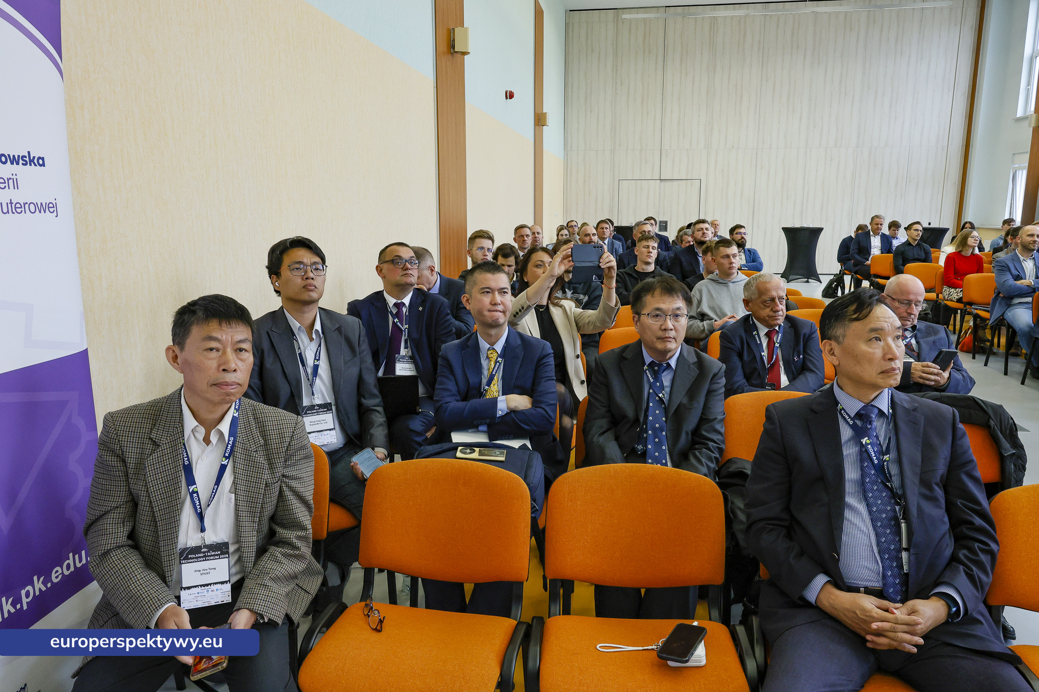 Komag Seminarium 2025 dzień 1 Polska-Tajwan-49 Europerspektywy Polsko-Tajwańskie Forum Technologiczne 2025 w KOMAG – innowacje, współpraca i cyfrowa przyszłość