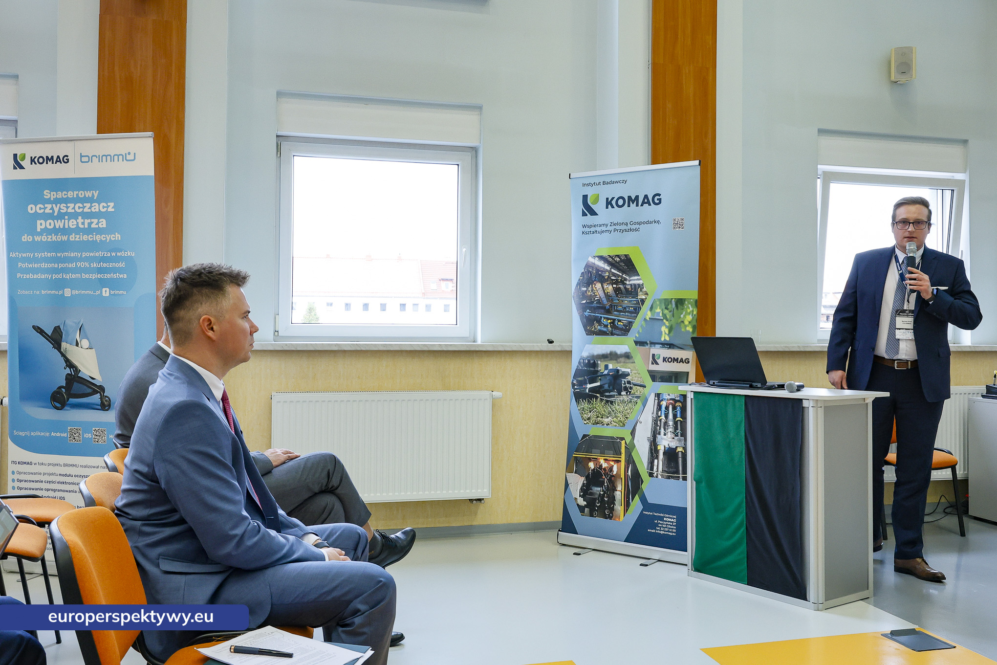 Komag Seminarium 2025 dzień 1 Polska-Tajwan-53 Europerspektywy Polsko-Tajwańskie Forum Technologiczne 2025 w KOMAG – innowacje, współpraca i cyfrowa przyszłość