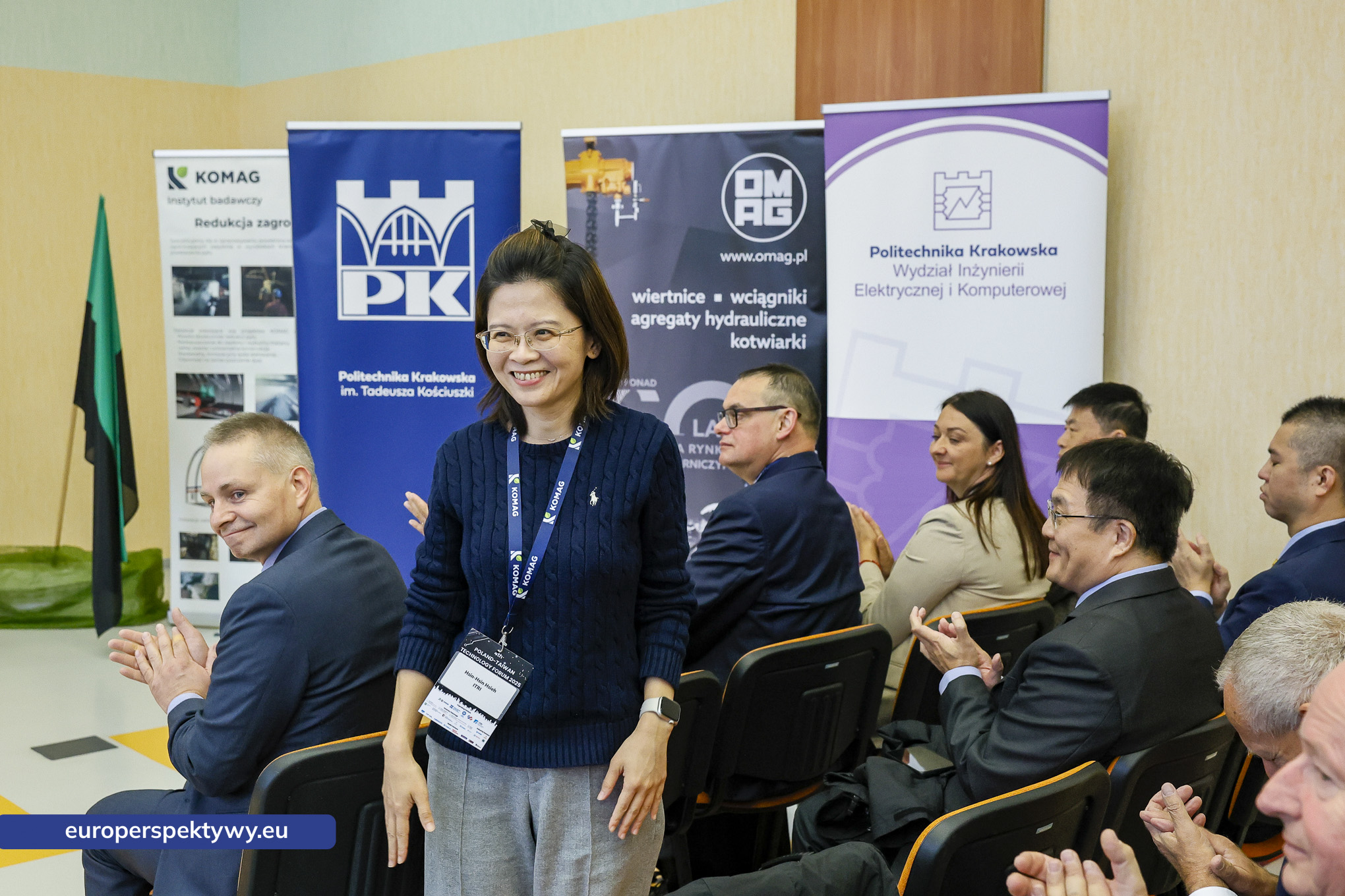 Komag Seminarium 2025 dzień 1 Polska-Tajwan-6 Europerspektywy Polsko-Tajwańskie Forum Technologiczne 2025 w KOMAG – innowacje, współpraca i cyfrowa przyszłość