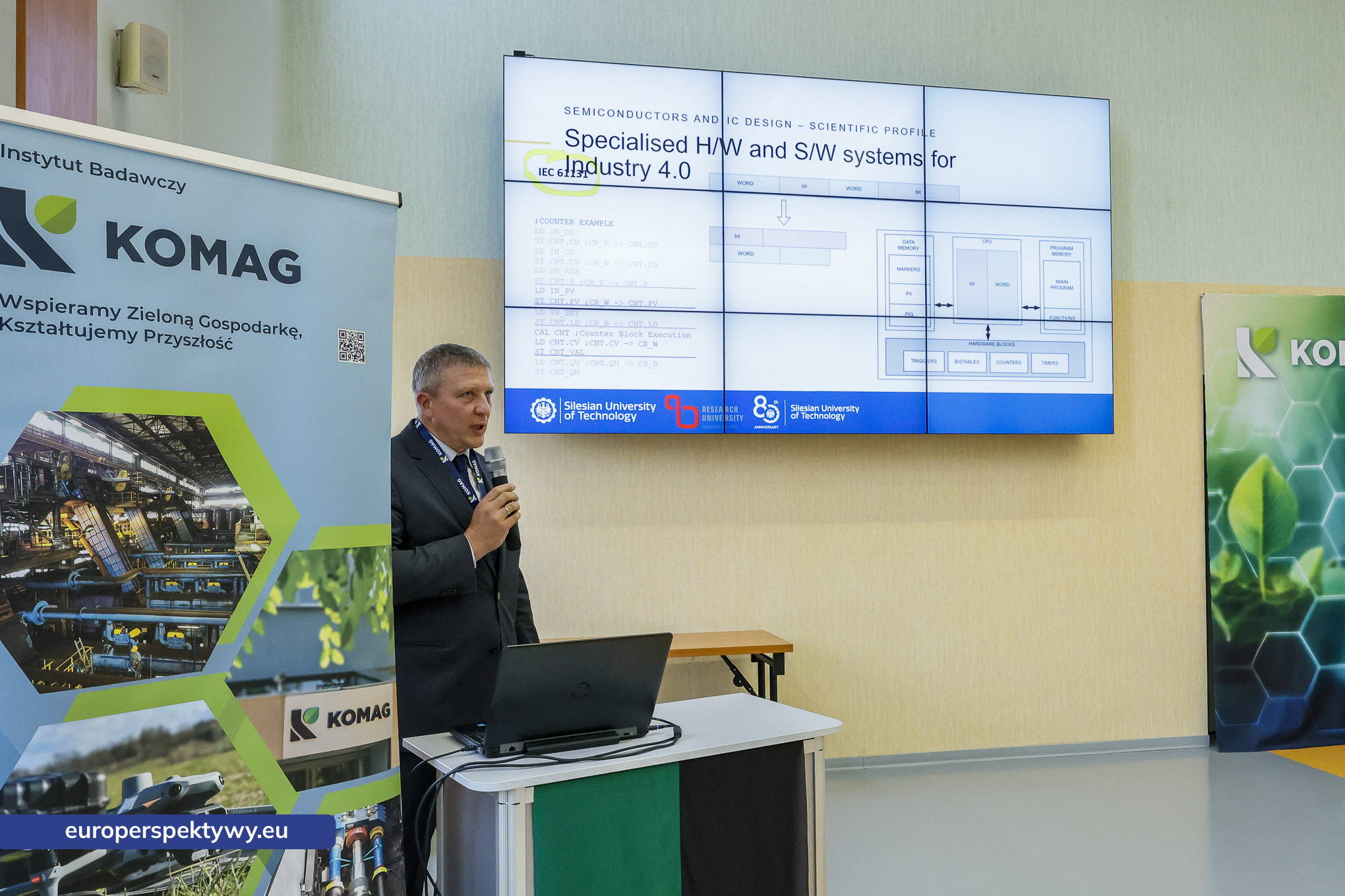 Komag Seminarium 2025 dzień 1 Polska-Tajwan-63 Europerspektywy Polsko-Tajwańskie Forum Technologiczne 2025 w KOMAG – innowacje, współpraca i cyfrowa przyszłość