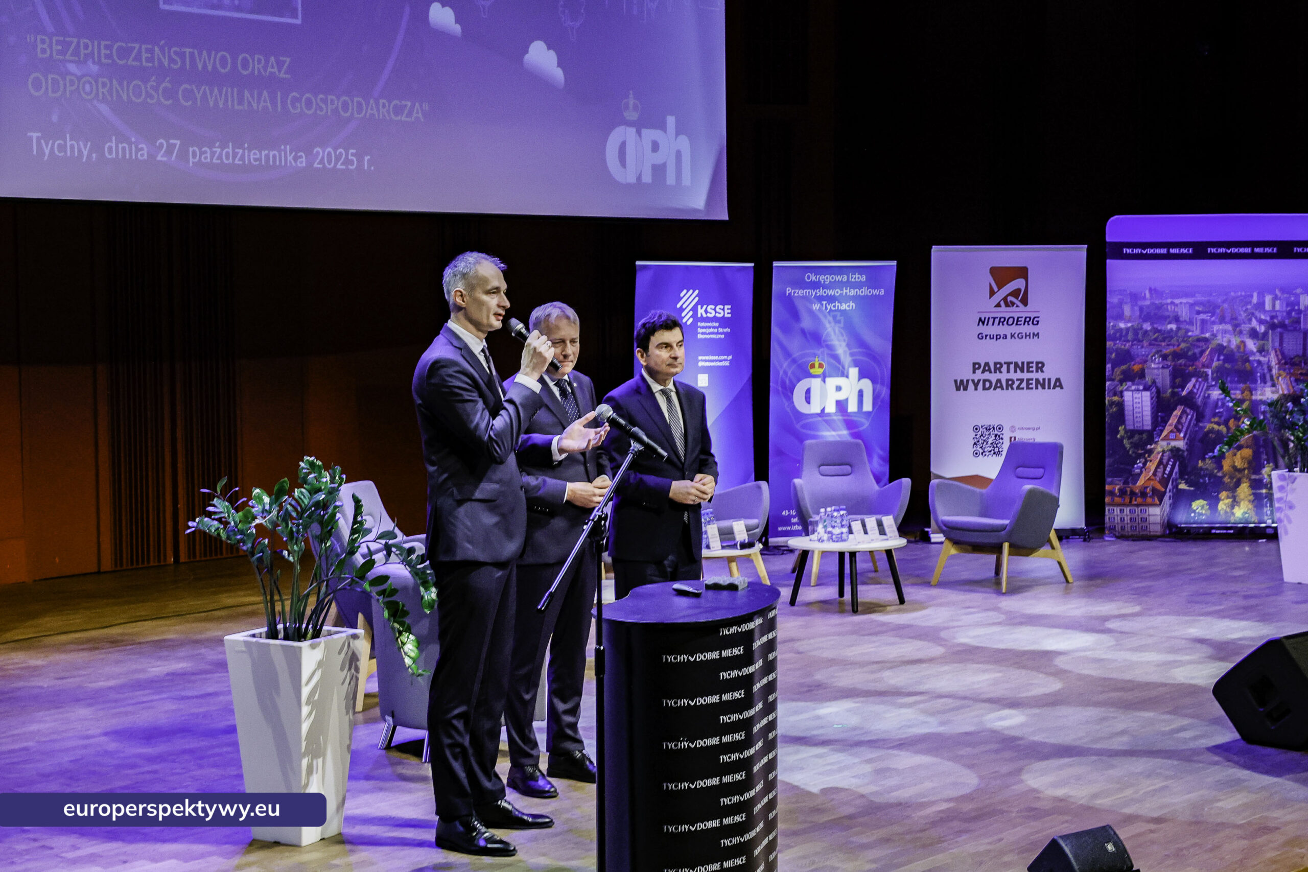 Europerspektywy OIPH w Tychach o bezpieczeństwie i odporności – konferencja OIPH zgromadziła ekspertów, samorządowców i przedstawicieli przemysłu