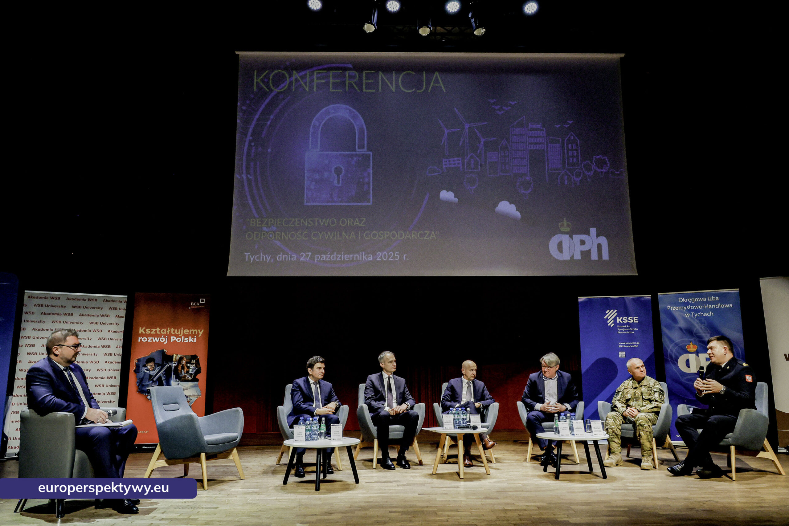 Europerspektywy OIPH w Tychach o bezpieczeństwie i odporności – konferencja OIPH zgromadziła ekspertów, samorządowców i przedstawicieli przemysłu