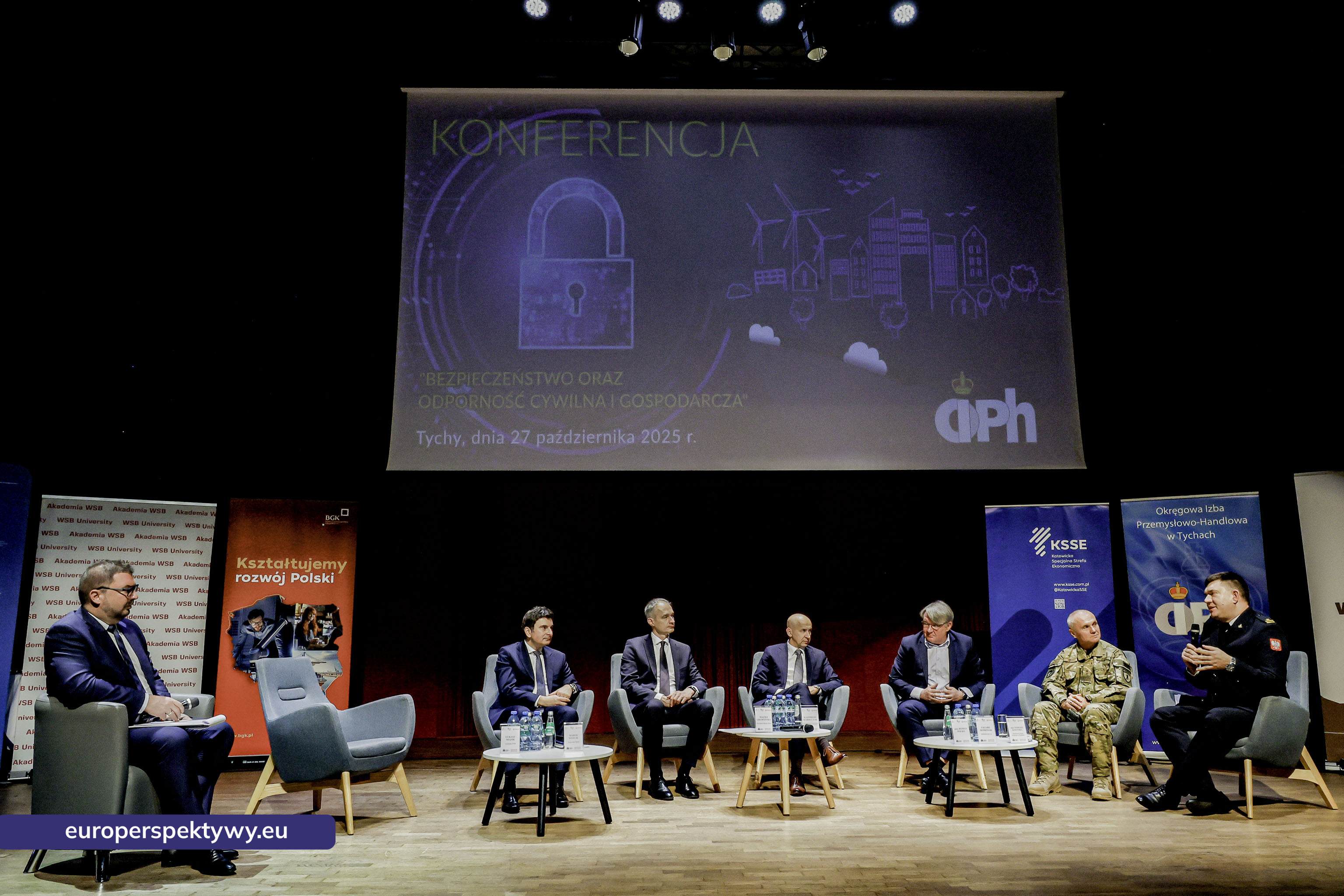 Europerspektywy OIPH w Tychach o bezpieczeństwie i odporności – konferencja OIPH zgromadziła ekspertów, samorządowców i przedstawicieli przemysłu