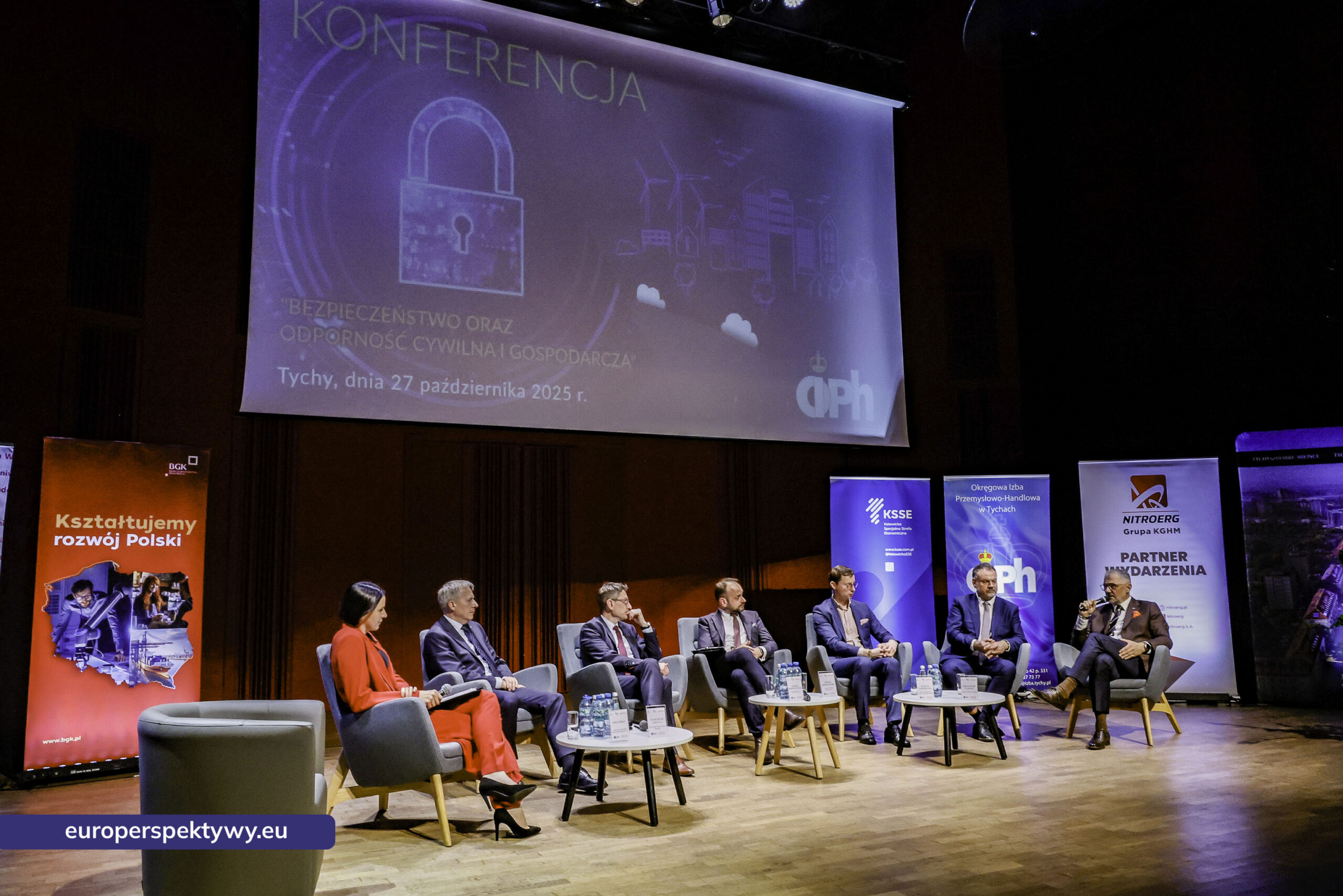 Europerspektywy OIPH w Tychach o bezpieczeństwie i odporności – konferencja OIPH zgromadziła ekspertów, samorządowców i przedstawicieli przemysłu