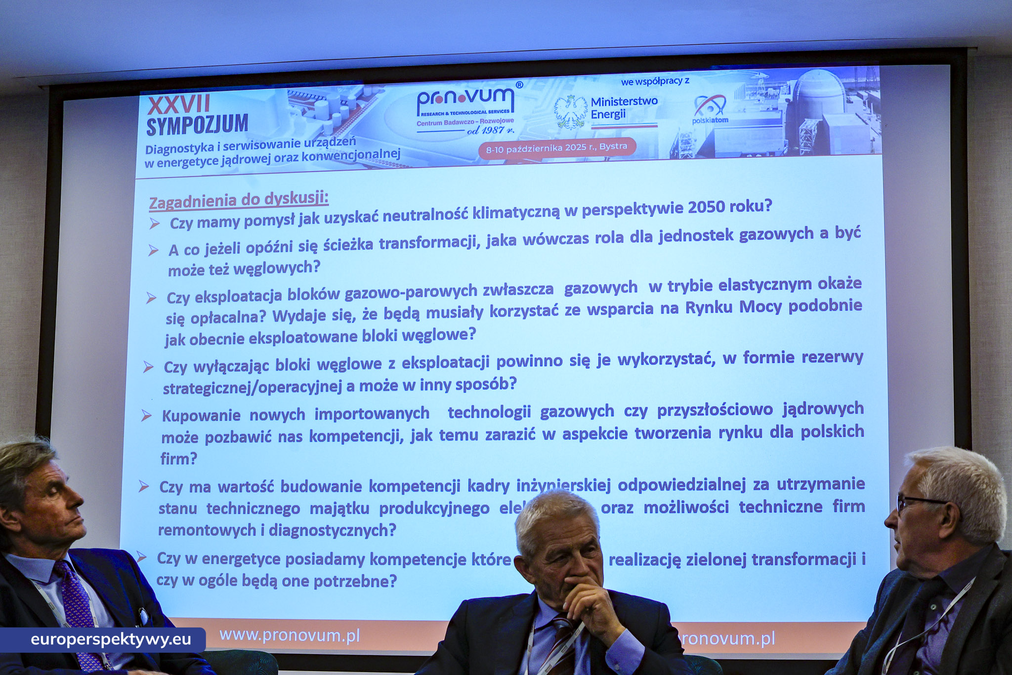 Pronovum Sympozujm 2025 dzien drugi-414 Europerspektywy Diagnostyka i serwisowanie urządzeń w energetyce konwencjonalnej – drugi dzień Sympozjum Pro Novum