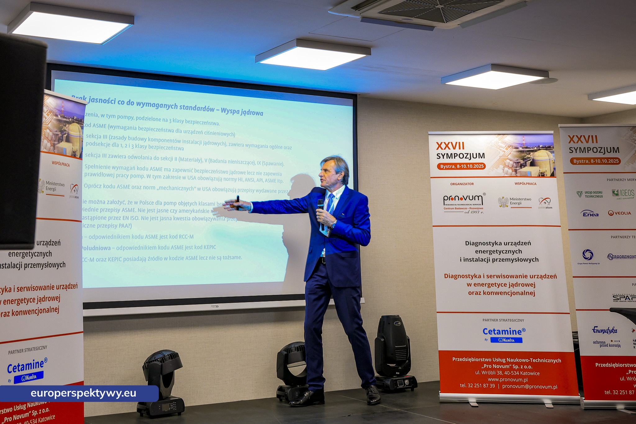 Sympozjum Pronovum dzień 1 2025-126 Europerspektywy Diagnostyka i serwisowanie urządzeń w energetyce jądrowej – relacja z pierwszego dnia sympozjum Pro Novum