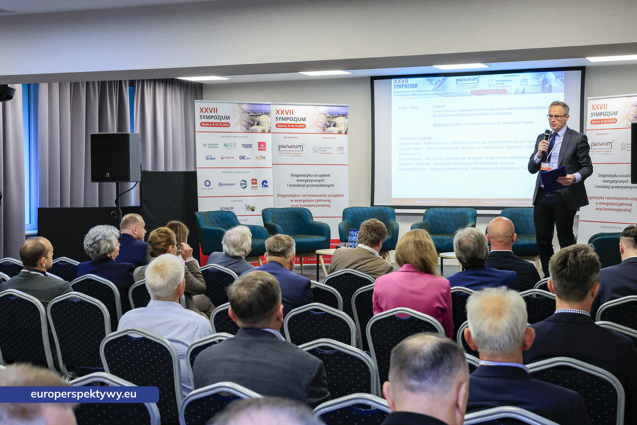 Sympozjum Pronovum dzień 1 2025-217 Europerspektywy Diagnostyka i serwisowanie urządzeń w energetyce jądrowej – relacja z pierwszego dnia sympozjum Pro Novum