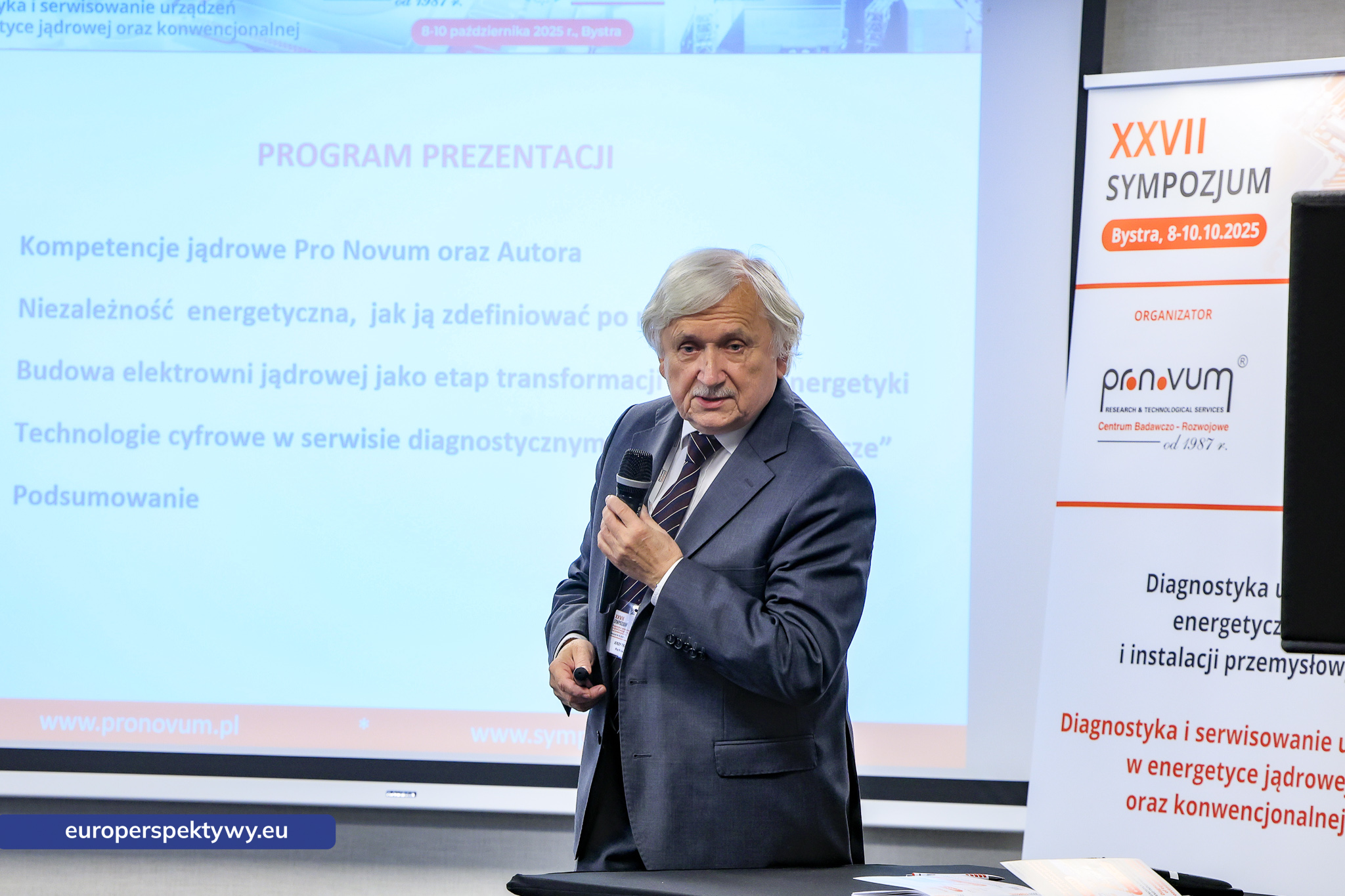 Sympozjum Pronovum dzień 1 2025-83 Europerspektywy Diagnostyka i serwisowanie urządzeń w energetyce jądrowej – relacja z pierwszego dnia sympozjum Pro Novum