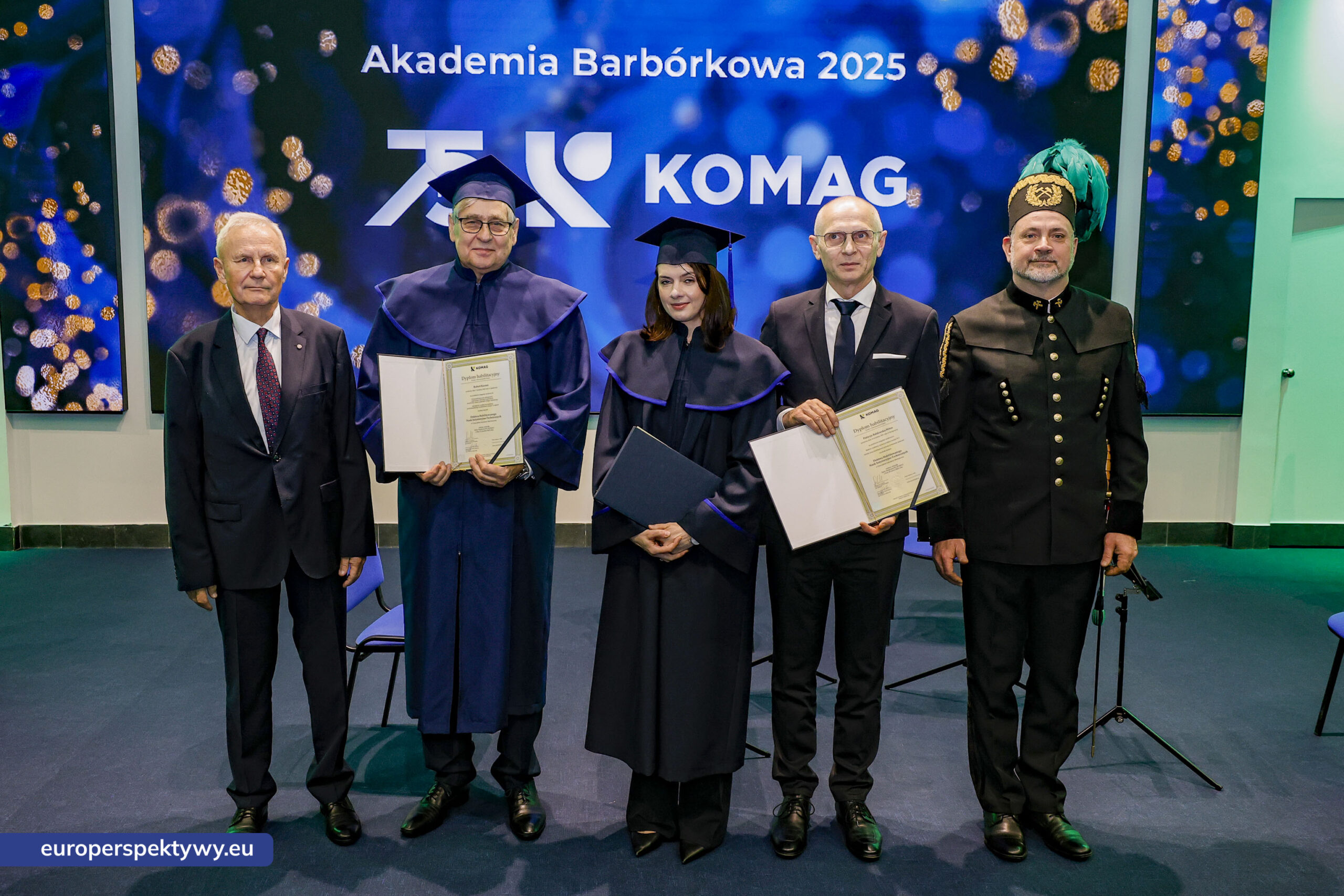 75 Lecie Komag Akademia Barbórkowa 2025-204 Europerspektywy 75 lat innowacji i rozwoju – jubileusz ITG KOMAG