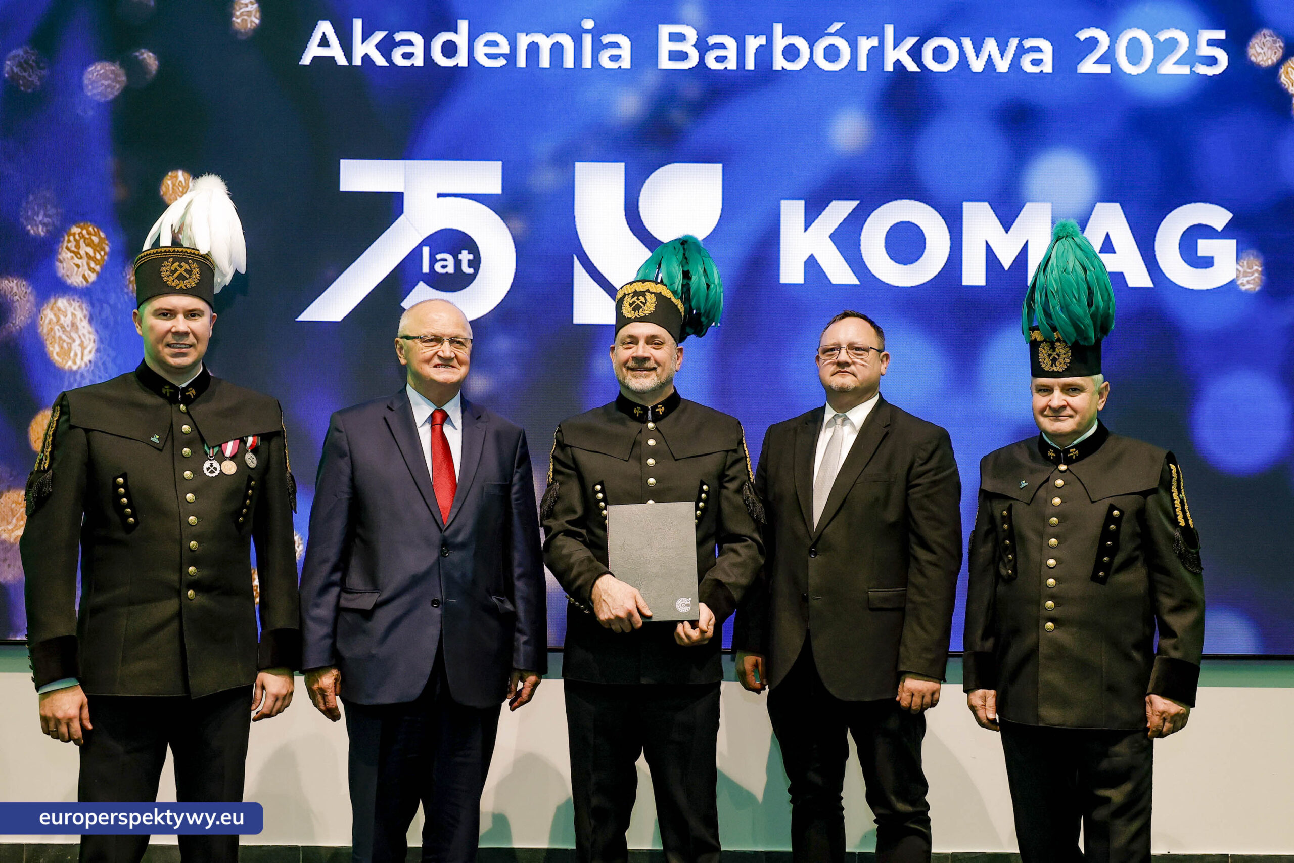 75 Lecie Komag Akademia Barbórkowa 2025-225 Europerspektywy 75 lat innowacji i rozwoju – jubileusz ITG KOMAG