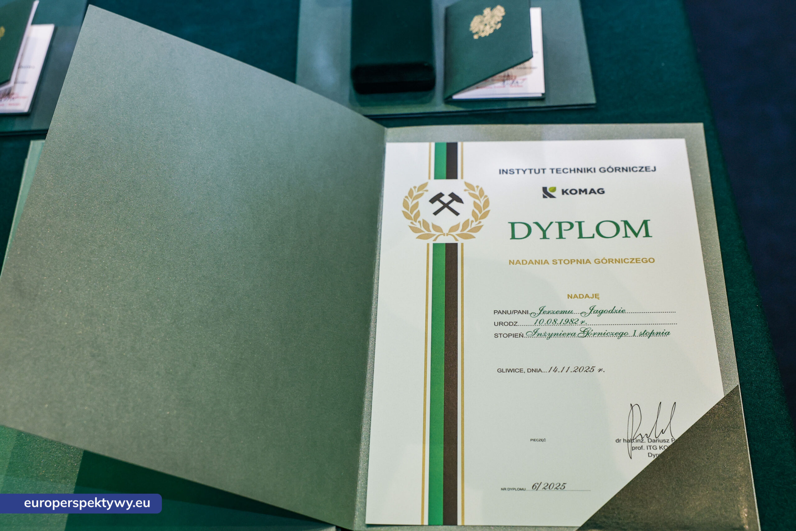 75 Lecie Komag Akademia Barbórkowa 2025-72 Europerspektywy 75 lat innowacji i rozwoju – jubileusz ITG KOMAG