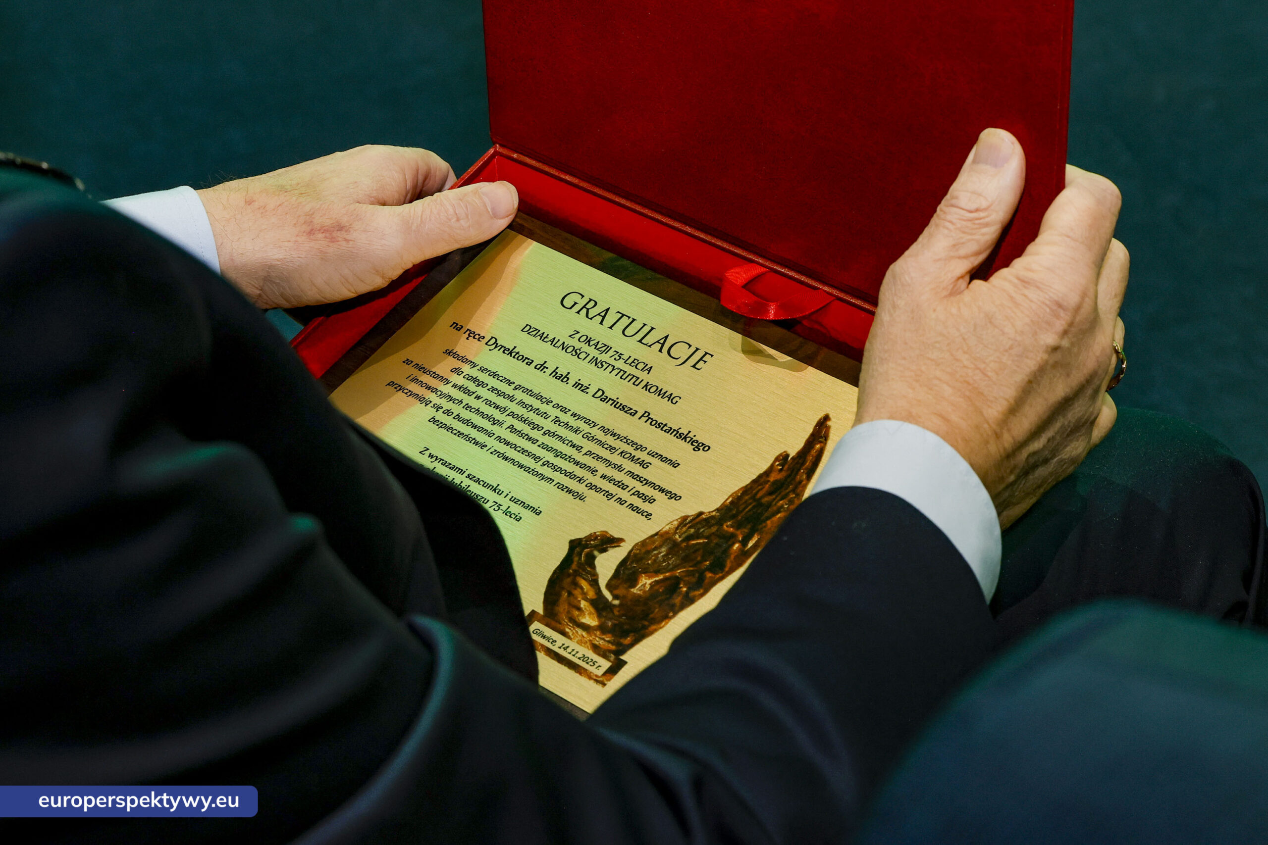 75 Lecie Komag Akademia Barbórkowa 2025-89 Europerspektywy 75 lat innowacji i rozwoju – jubileusz ITG KOMAG