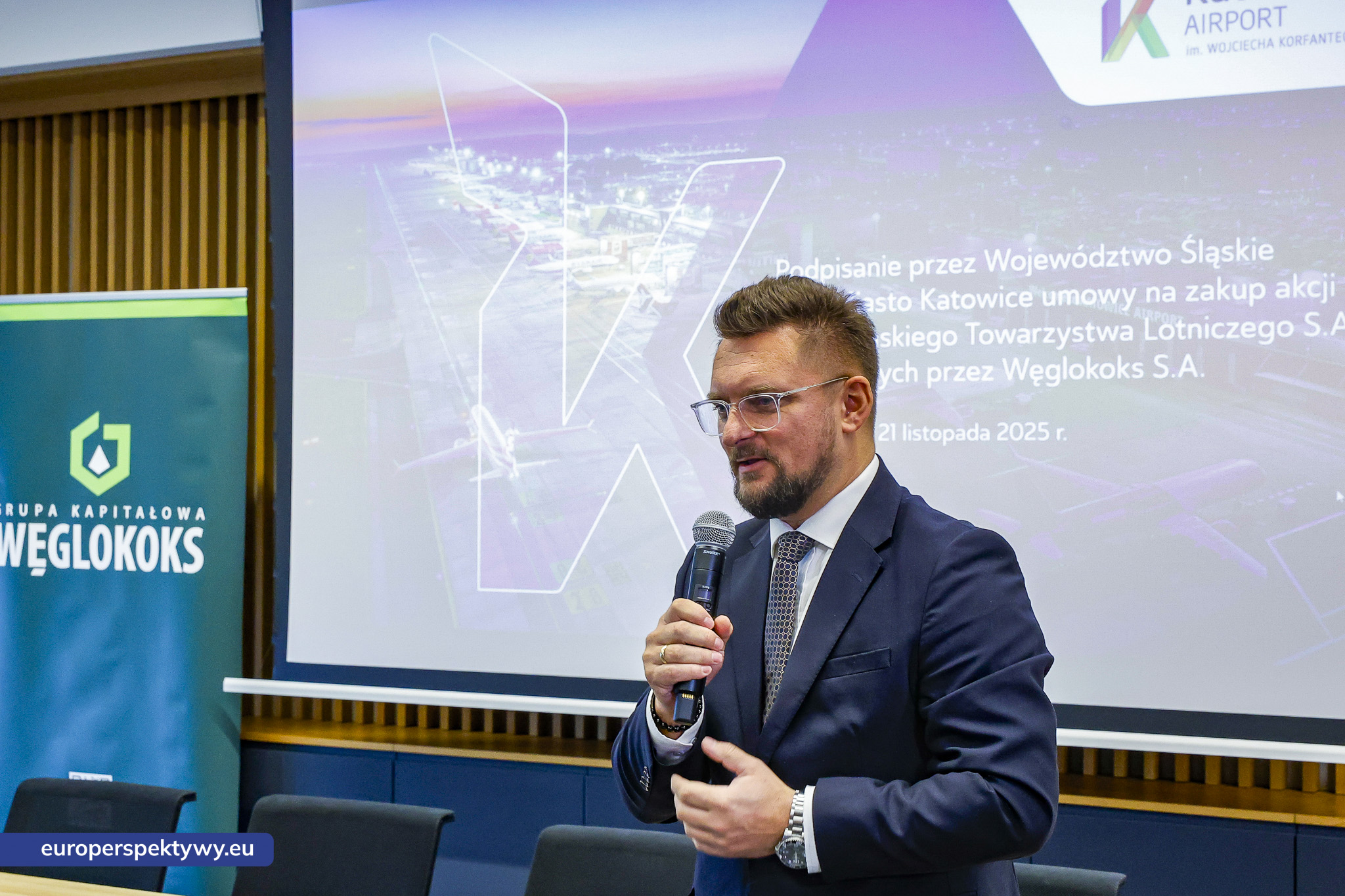 GTL - Węglokoks Miasto katowice Umowa Srzedaży udziałów-27 Europerspektywy Nowy etap rozwoju Katowice Airport – podpisanie historycznej umowy dotyczącej sprzedaży akcji lotniska