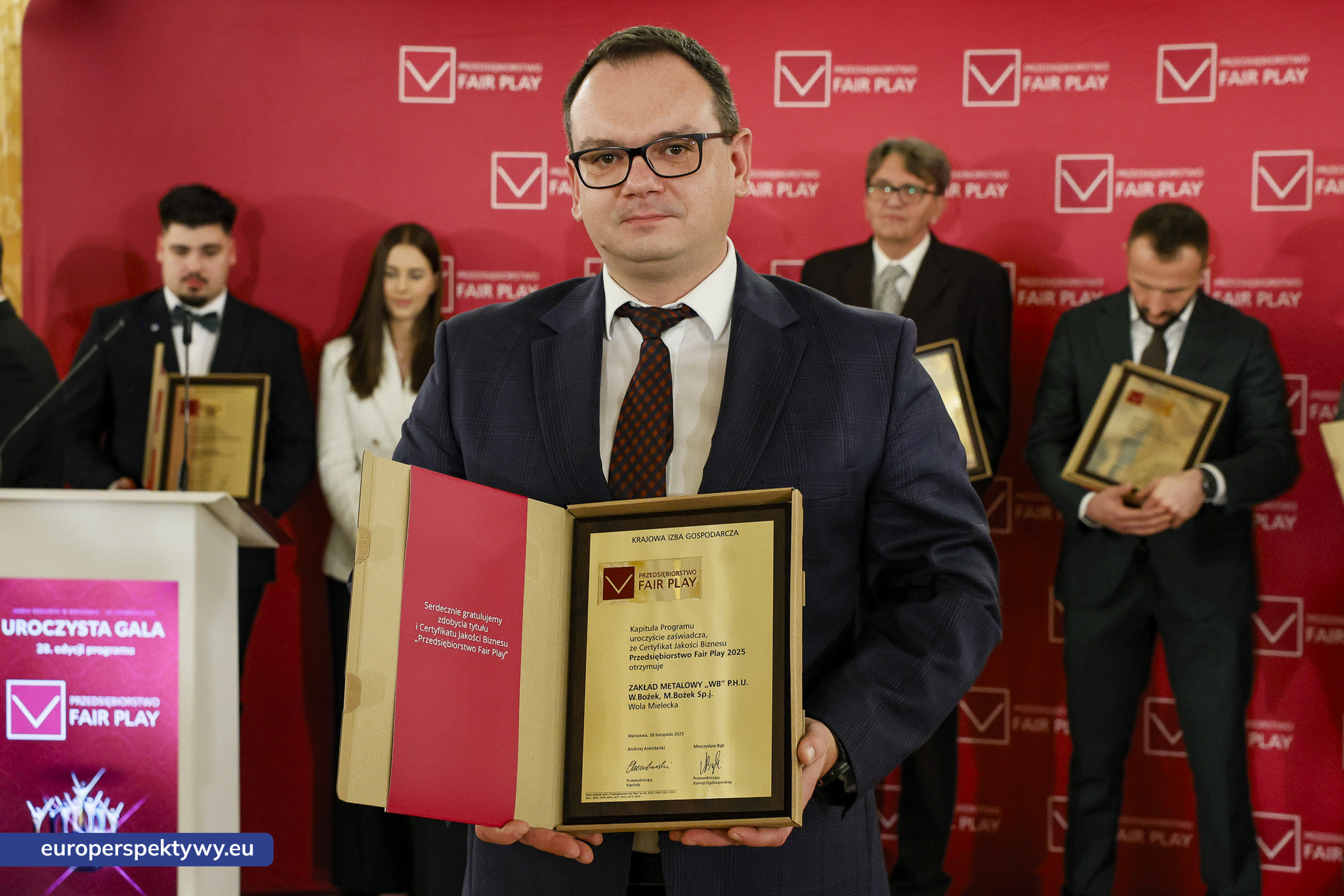 Gala Fair Play 2025 – Europerspektywy-611 Europerspektywy 28. Gala Programu Przedsiębiorstwo Fair Play