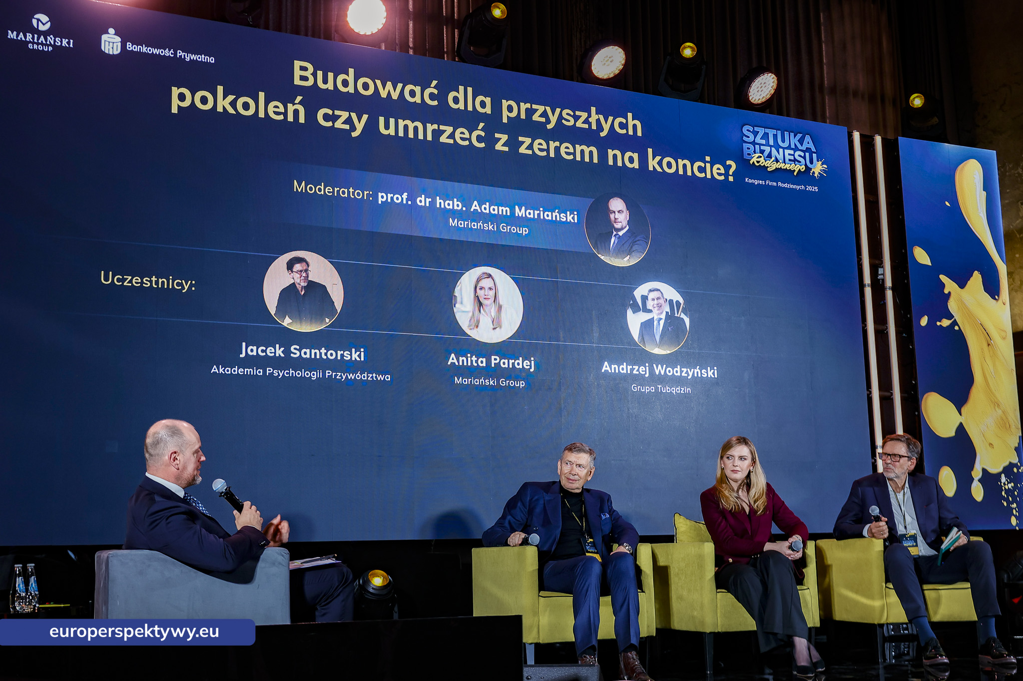 Kongres Biznesu Rodzinnego – Kongres Firm Rodzinnych 2025 Mariański Group-96 Europerspektywy I Kongres Sztuka Biznesu Rodzinnego z Mariański Group