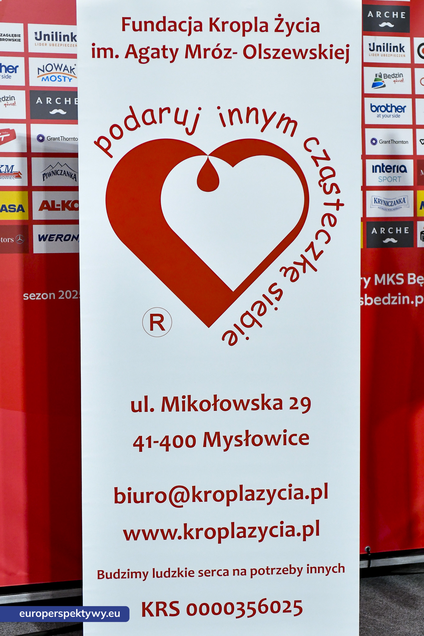 90-lecie Krwiodawstwa w Polsce i 15 Jubileusz Fundacji Kropla Życia im. Agaty Mróż-Olszewskiej – Koncert w Będzinie
