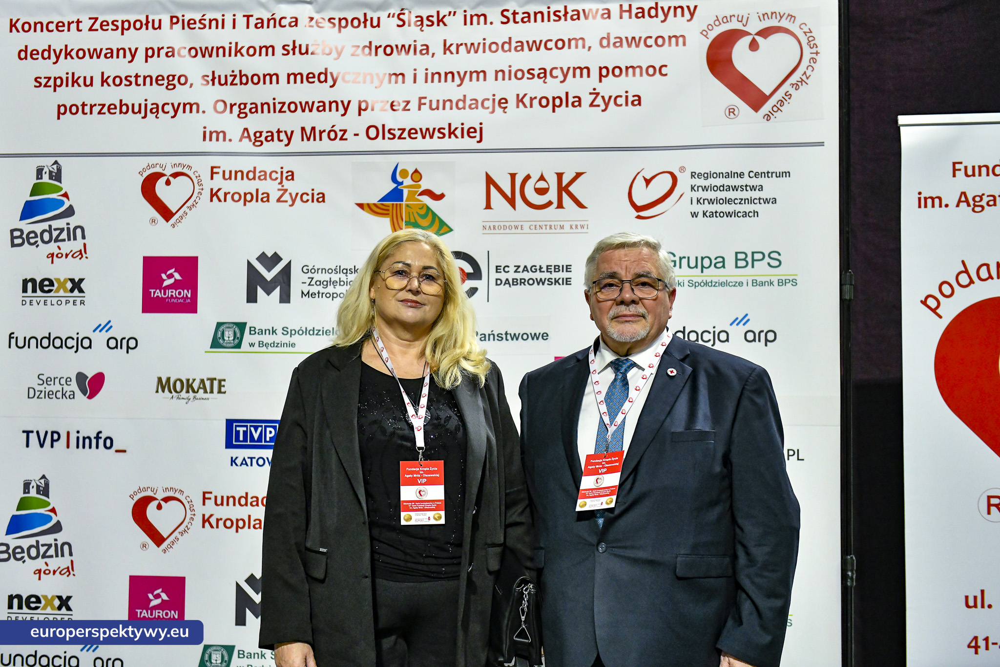 Europerspektywy Fundacja Kropla Życia im. Agaty Mróz-Olszewskiej - jubileusz 15-lecia