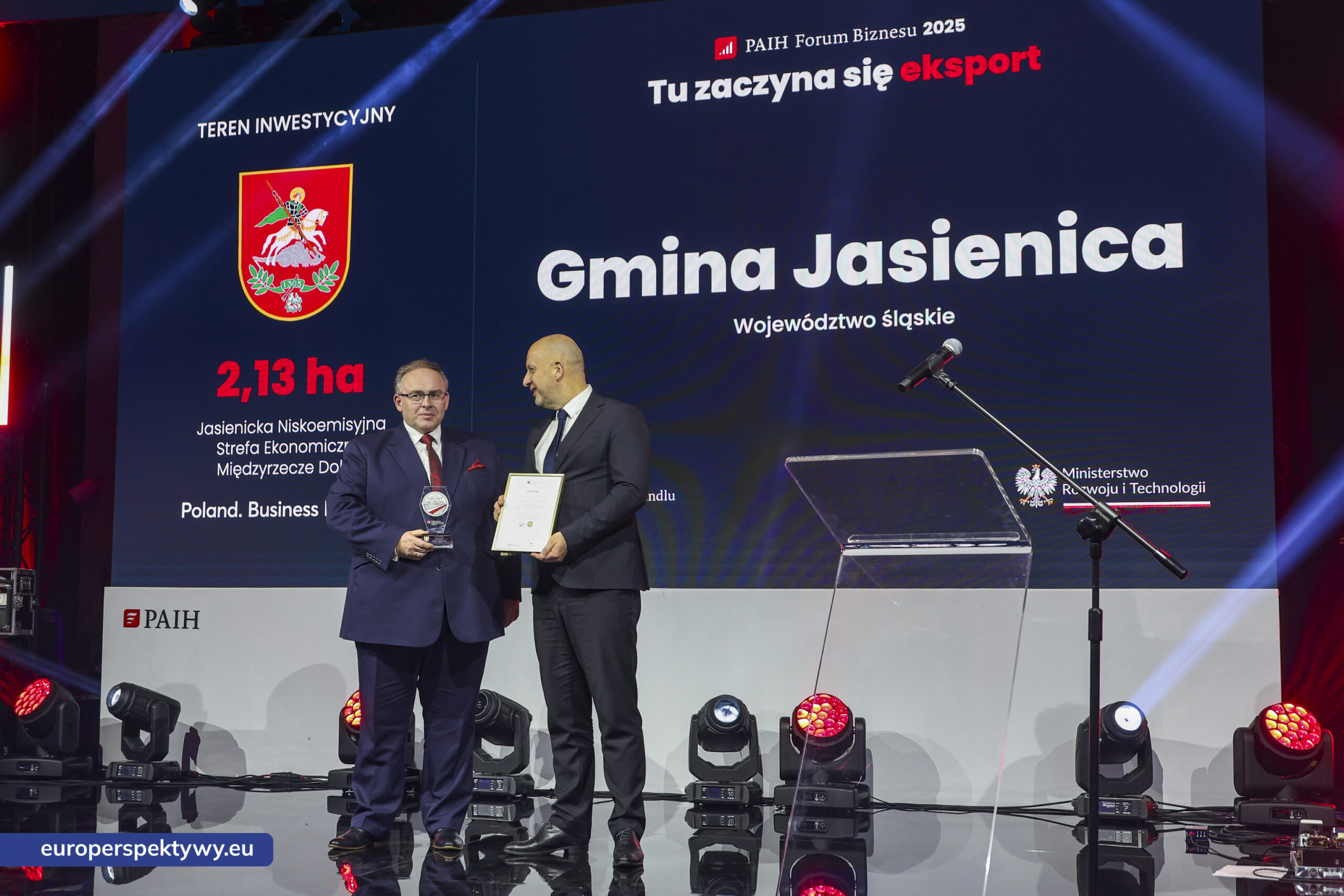 Liderzy Eksportu PAIH-22 Grunt na Medal 2025: Gmina Jasienica wśród laureatów prestiżowego konkursu PAIH