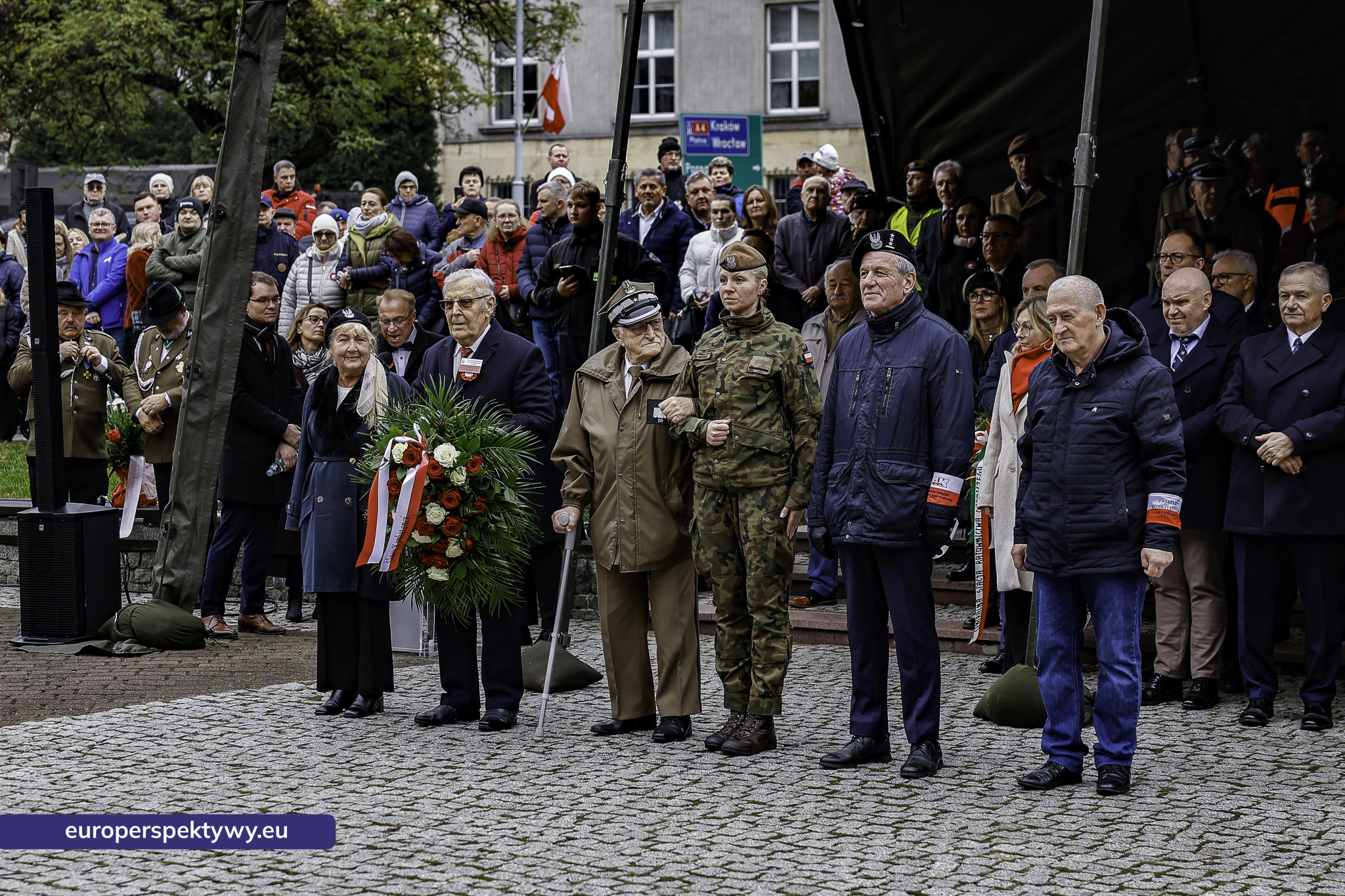 Narodowe Święto Niepodległości w Katowicach przed pomnikiem Józefa Piłsudskiego-103 Europerspektywy Święto Niepodległości: wojewódzkie obchody w Katowicach