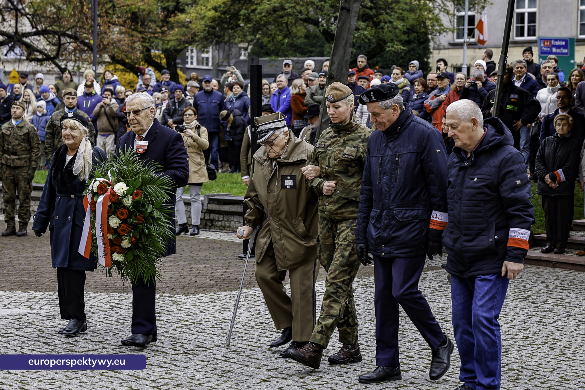 Narodowe Święto Niepodległości w Katowicach przed pomnikiem Józefa Piłsudskiego-104 Europerspektywy Święto Niepodległości: wojewódzkie obchody w Katowicach