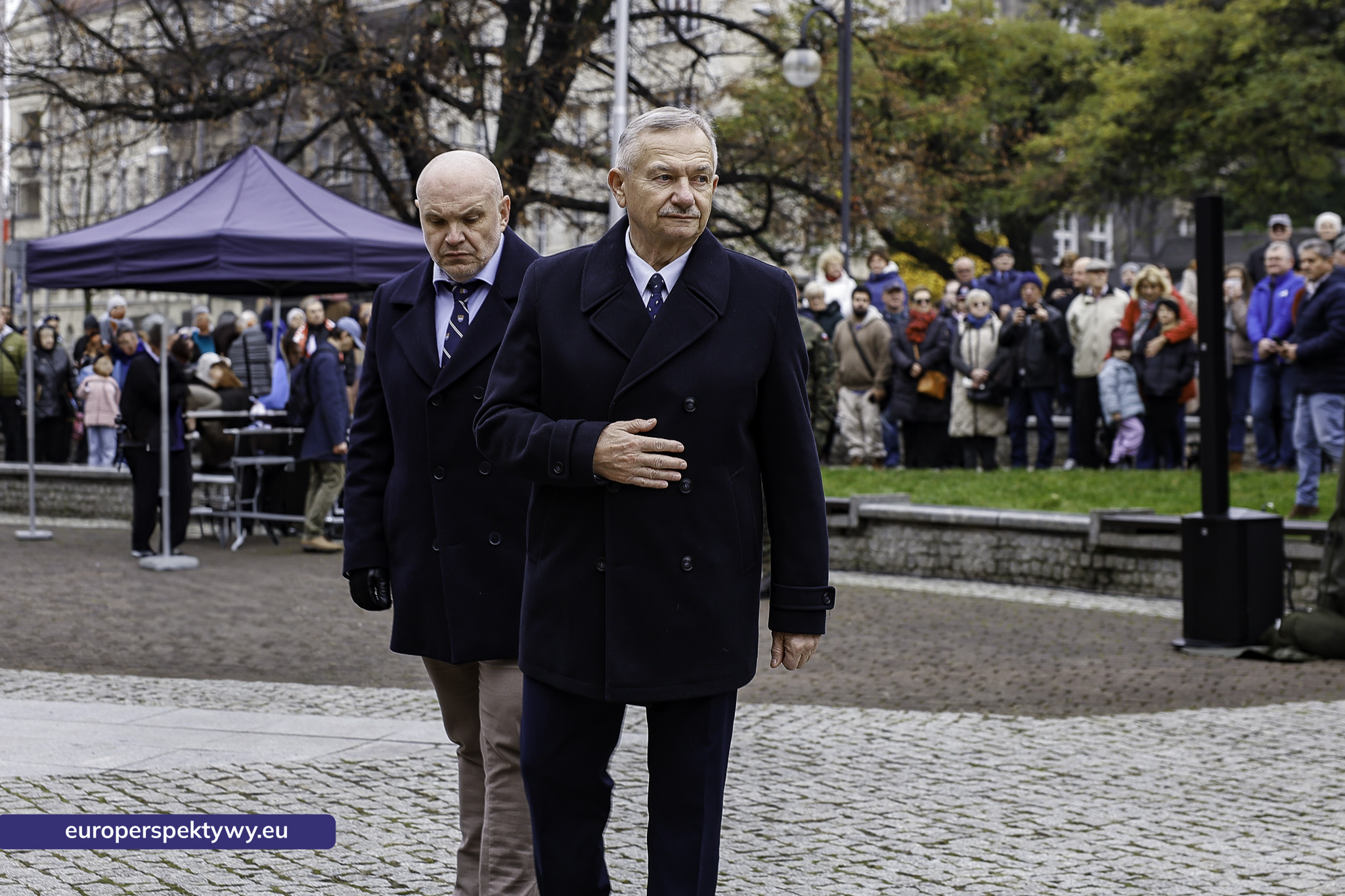 Narodowe Święto Niepodległości w Katowicach przed pomnikiem Józefa Piłsudskiego-111 Europerspektywy Święto Niepodległości: wojewódzkie obchody w Katowicach