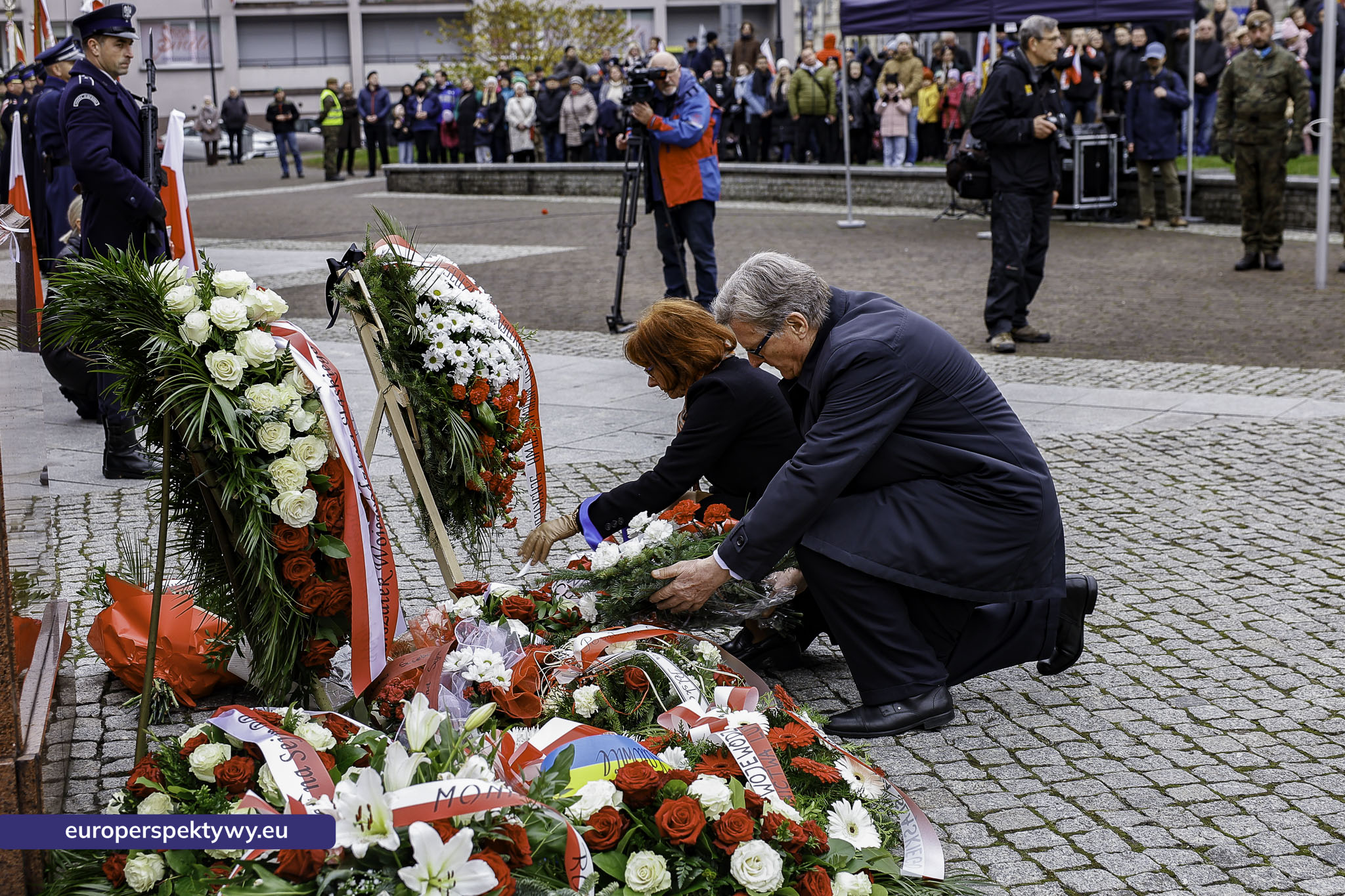 Narodowe Święto Niepodległości w Katowicach przed pomnikiem Józefa Piłsudskiego-113 Europerspektywy Święto Niepodległości: wojewódzkie obchody w Katowicach