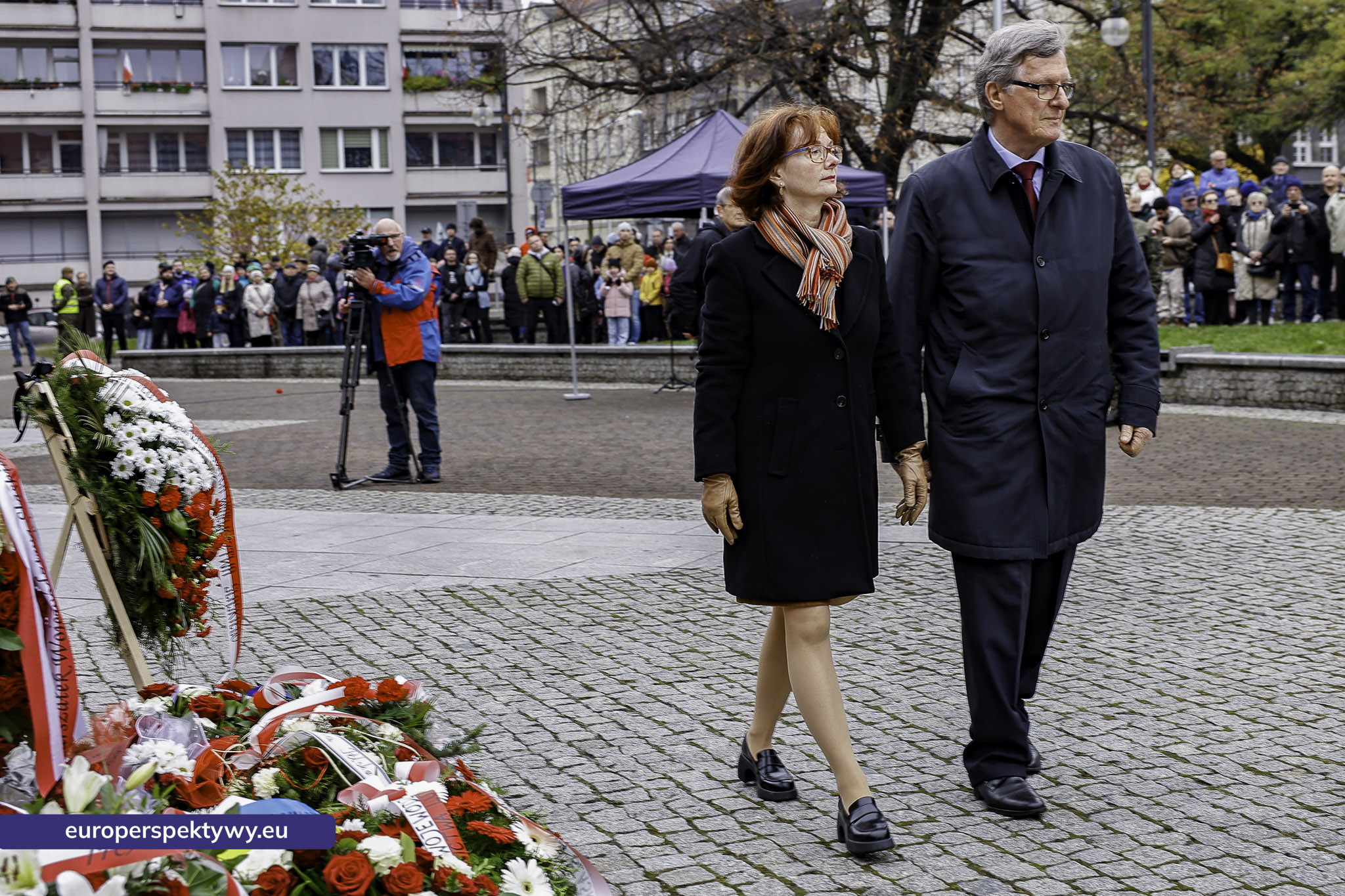 Narodowe Święto Niepodległości w Katowicach przed pomnikiem Józefa Piłsudskiego-116 Europerspektywy Święto Niepodległości: wojewódzkie obchody w Katowicach