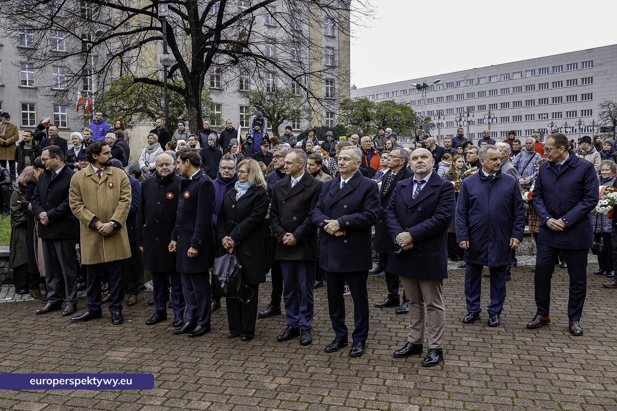 Narodowe Święto Niepodległości w Katowicach przed pomnikiem Józefa Piłsudskiego-138 Europerspektywy Święto Niepodległości: wojewódzkie obchody w Katowicach