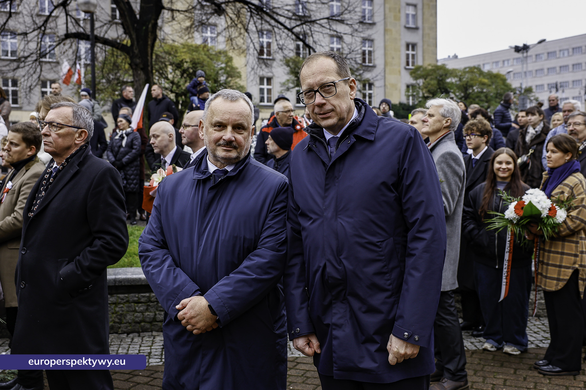 Narodowe Święto Niepodległości w Katowicach przed pomnikiem Józefa Piłsudskiego-140 Europerspektywy Święto Niepodległości: wojewódzkie obchody w Katowicach