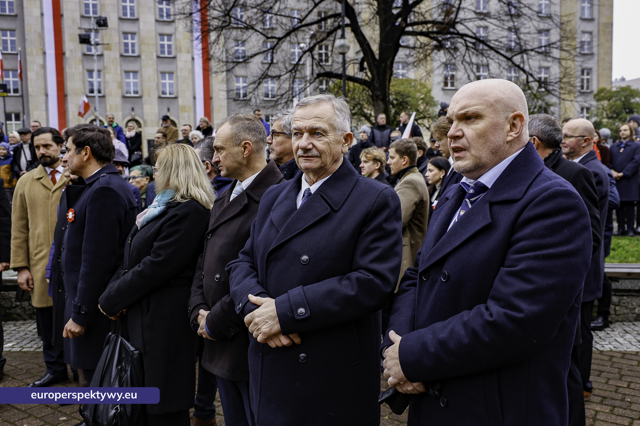 Narodowe Święto Niepodległości w Katowicach przed pomnikiem Józefa Piłsudskiego-142 Europerspektywy Święto Niepodległości: wojewódzkie obchody w Katowicach