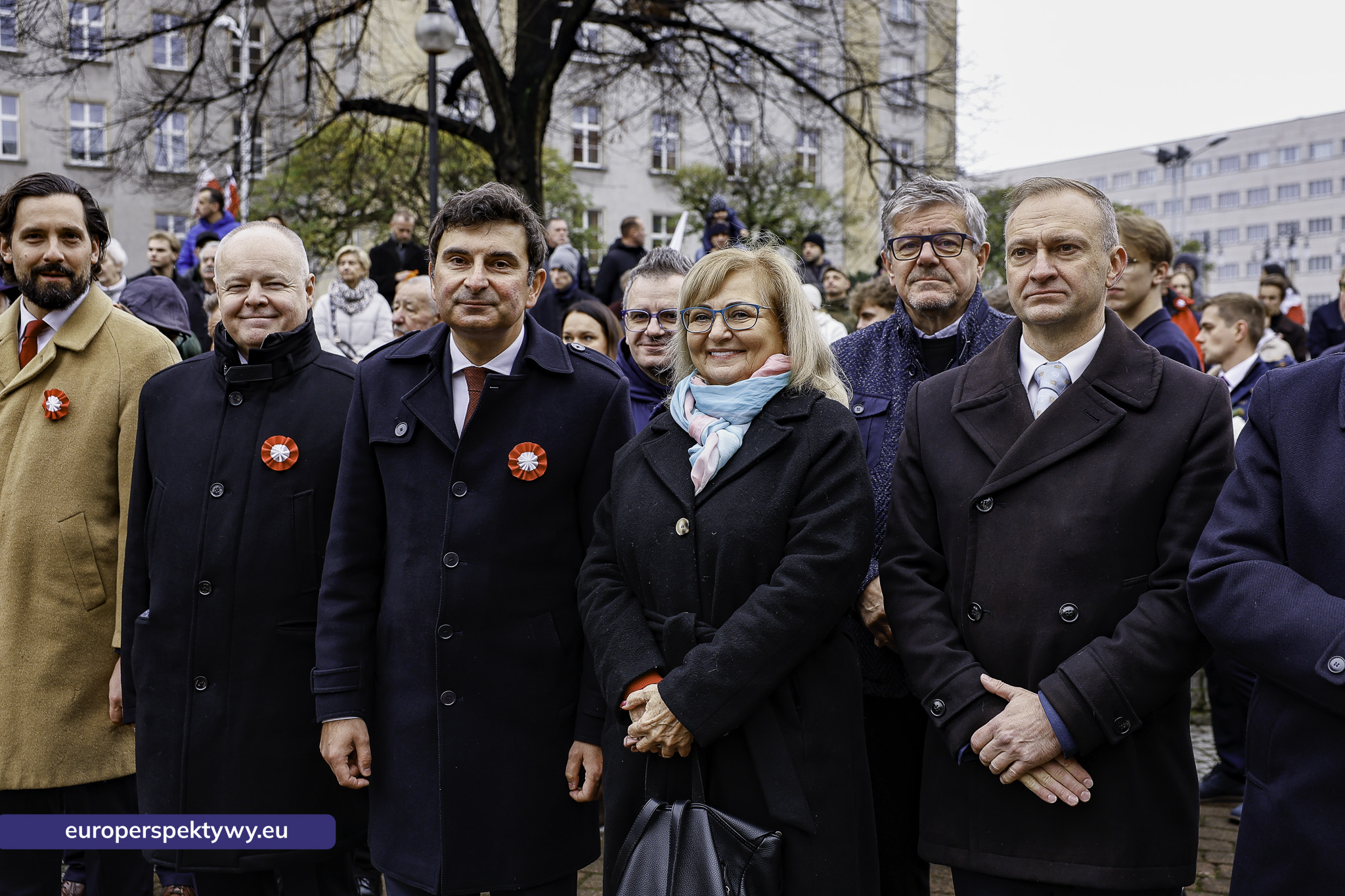 Narodowe Święto Niepodległości w Katowicach przed pomnikiem Józefa Piłsudskiego-144 Europerspektywy Święto Niepodległości: wojewódzkie obchody w Katowicach