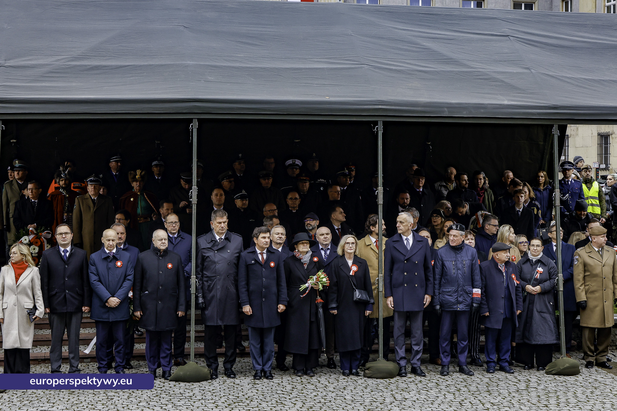 Narodowe Święto Niepodległości w Katowicach przed pomnikiem Józefa Piłsudskiego-25 Europerspektywy Święto Niepodległości: wojewódzkie obchody w Katowicach