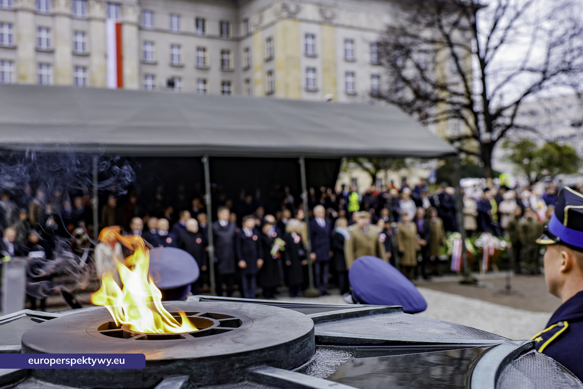 Narodowe Święto Niepodległości w Katowicach przed pomnikiem Józefa Piłsudskiego-27 Europerspektywy Święto Niepodległości: wojewódzkie obchody w Katowicach