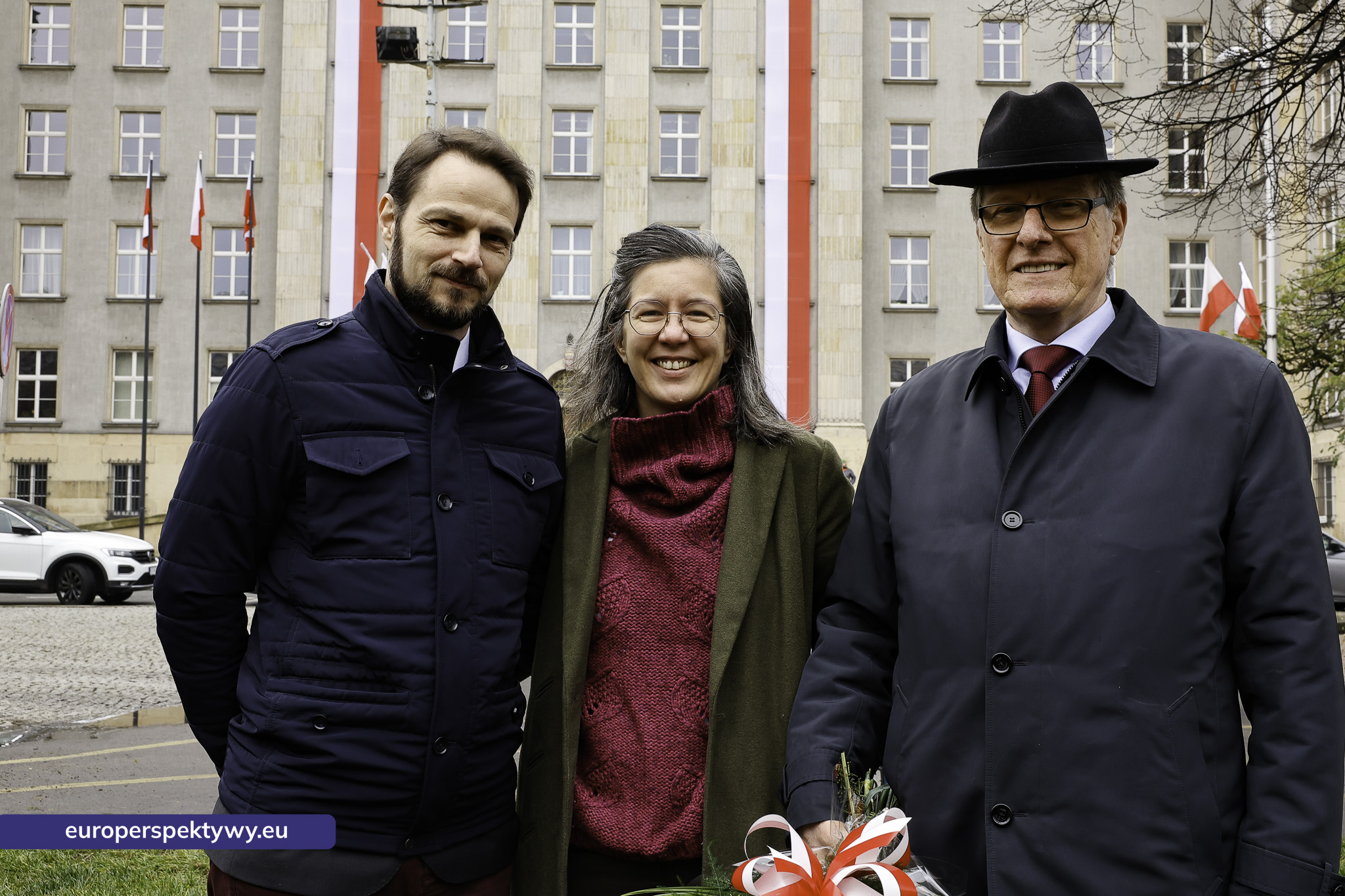Narodowe Święto Niepodległości w Katowicach przed pomnikiem Józefa Piłsudskiego-3 Europerspektywy Święto Niepodległości: wojewódzkie obchody w Katowicach
